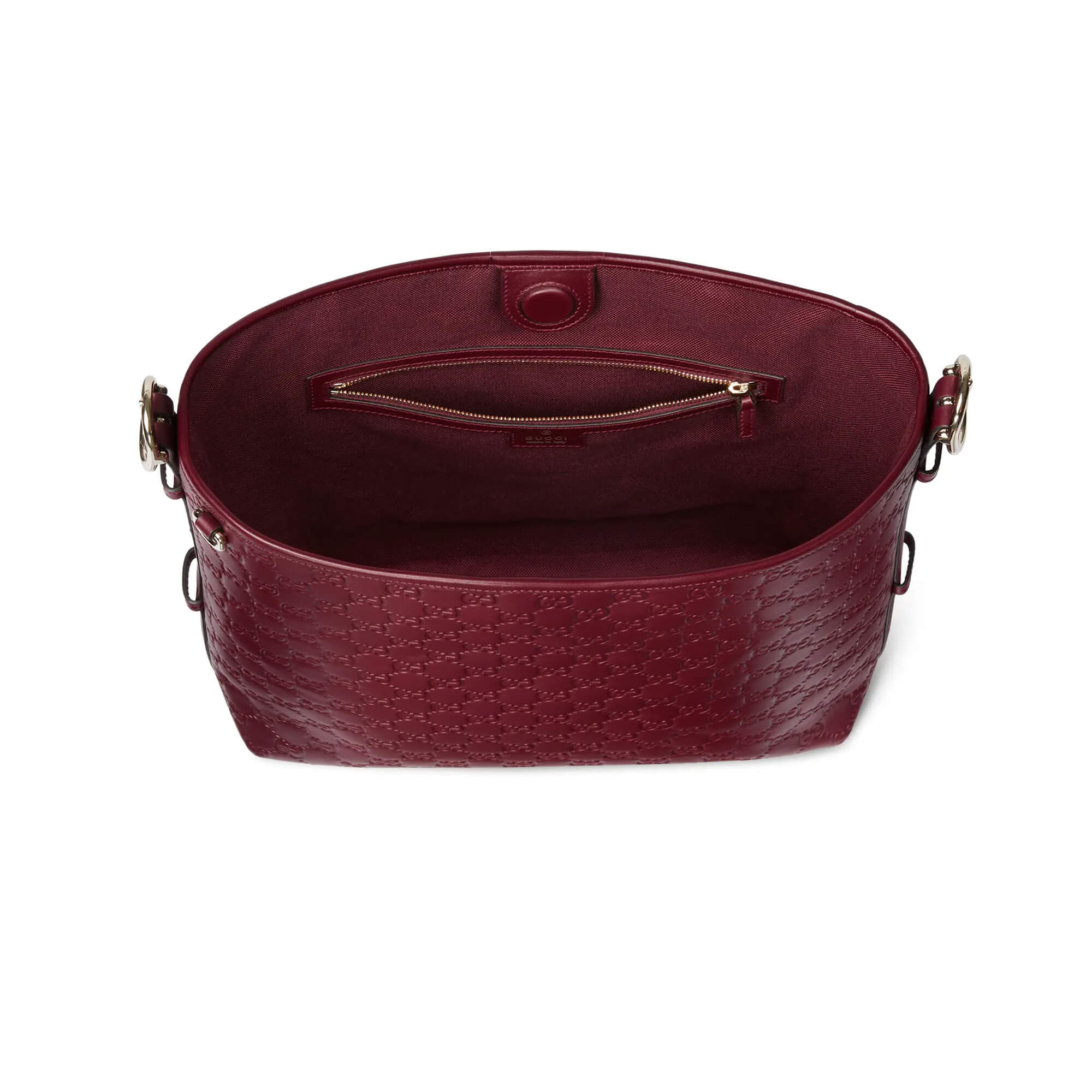 Gucci GG Emblem Medium Shoulder Bag