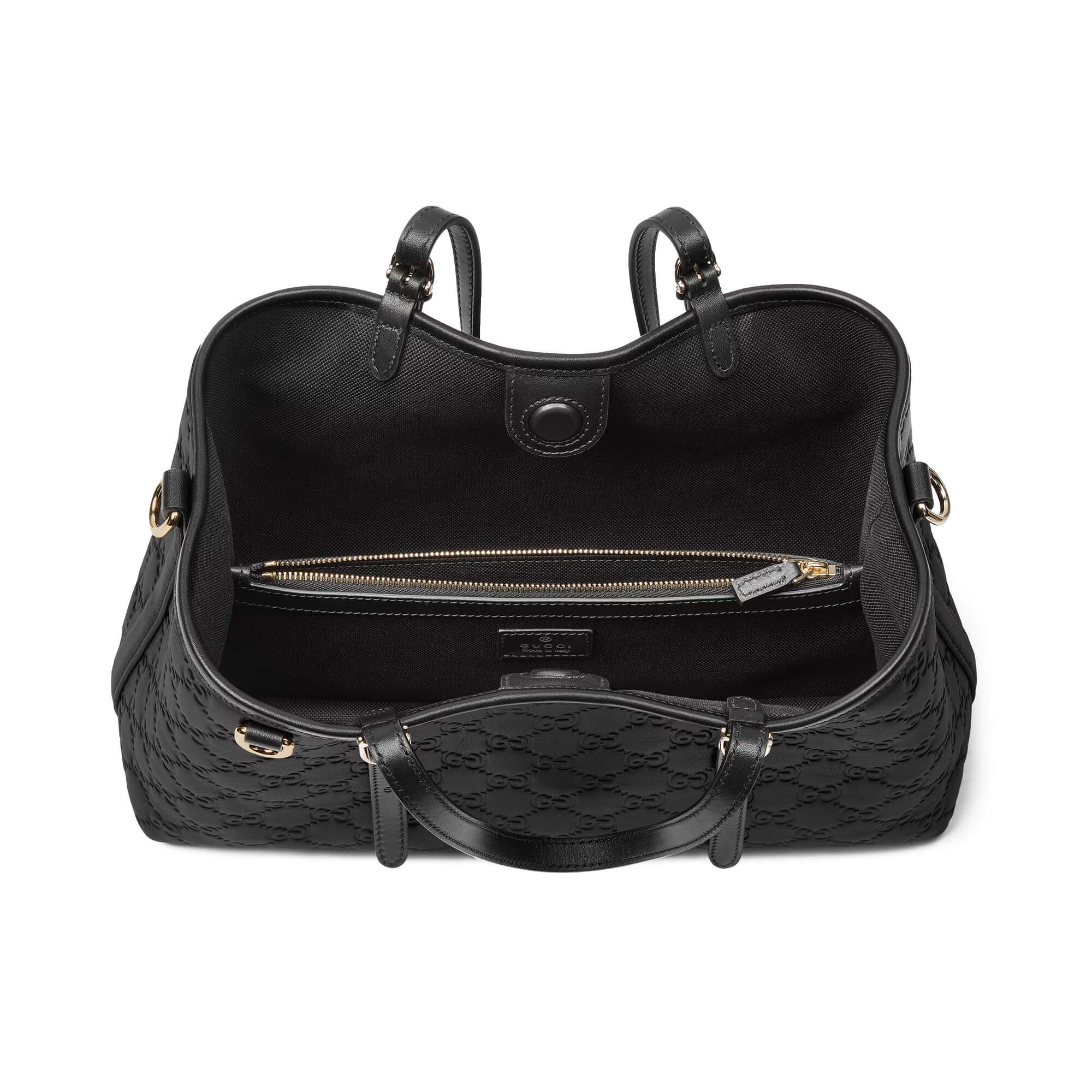 Gucci GG Emblem Medium Tote Bag