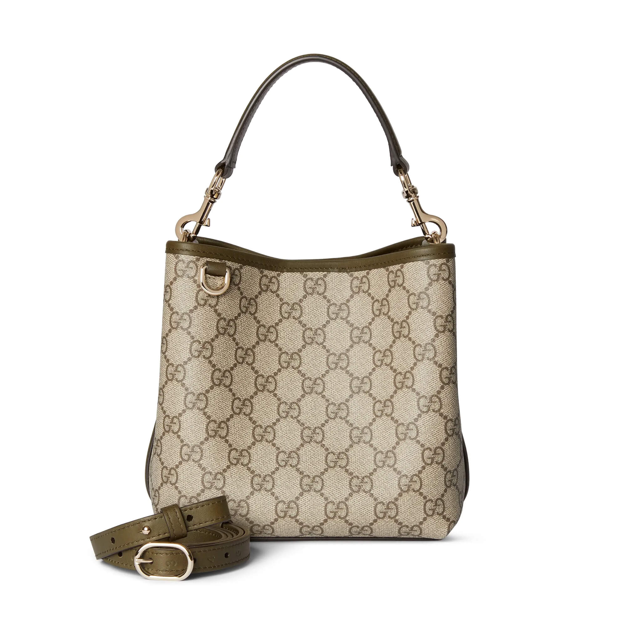 Gucci GG Emblem Small Bucket Bag