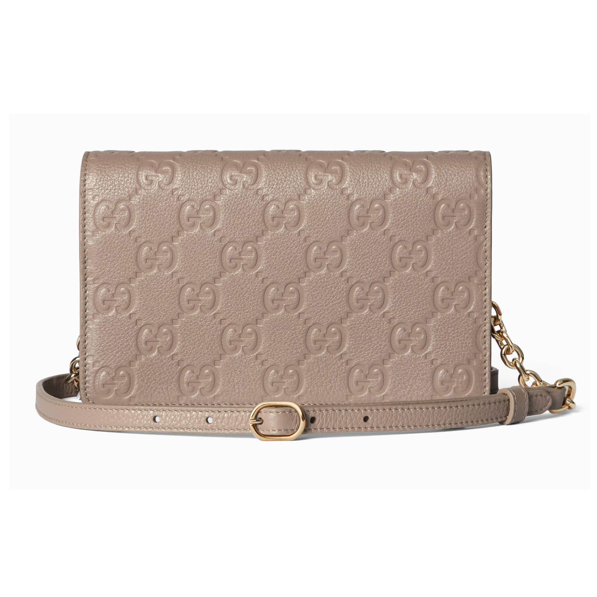 Gucci GG Emblem Super Mini Shoulder Bag