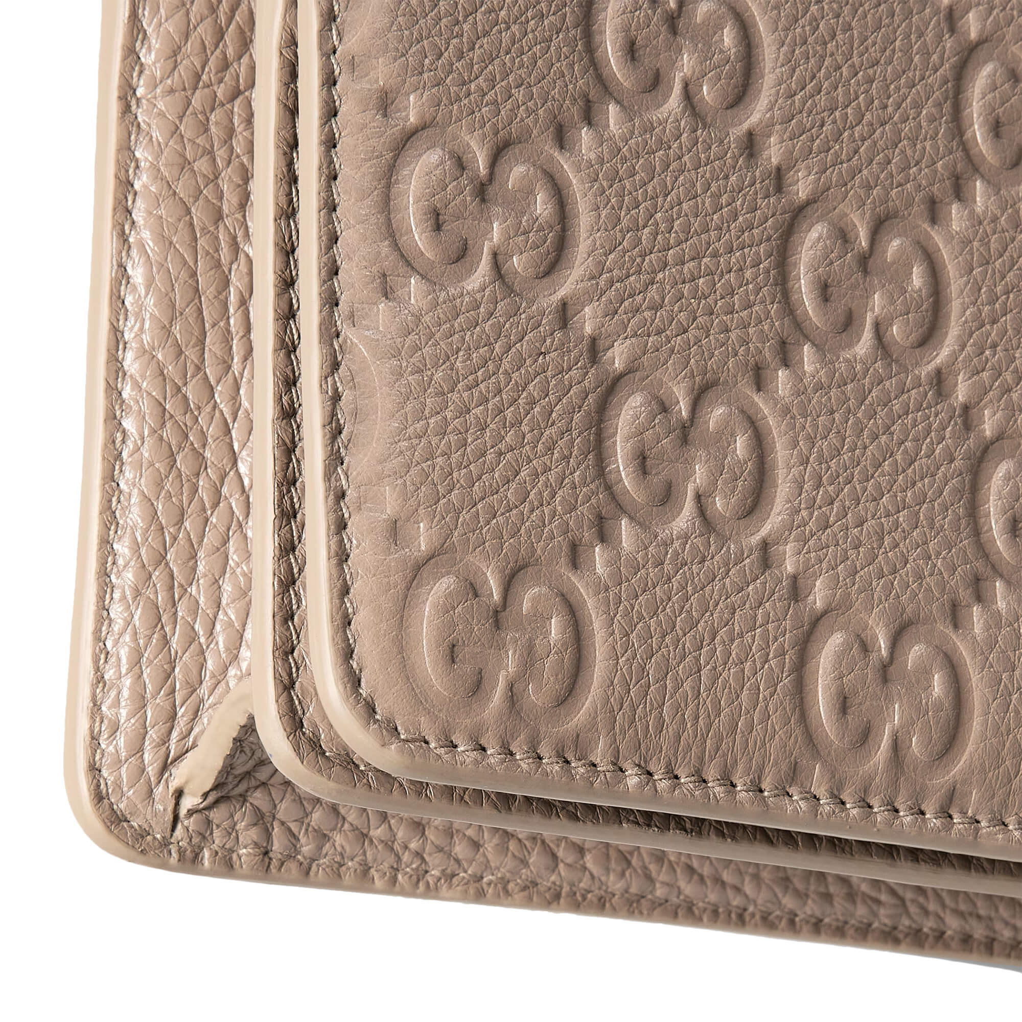Gucci GG Emblem Super Mini Shoulder Bag