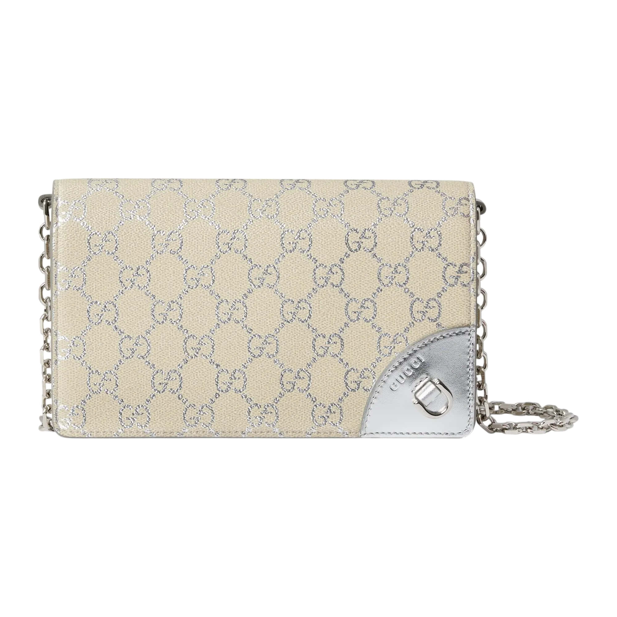 Gucci GG Emblem Wallet On Chain