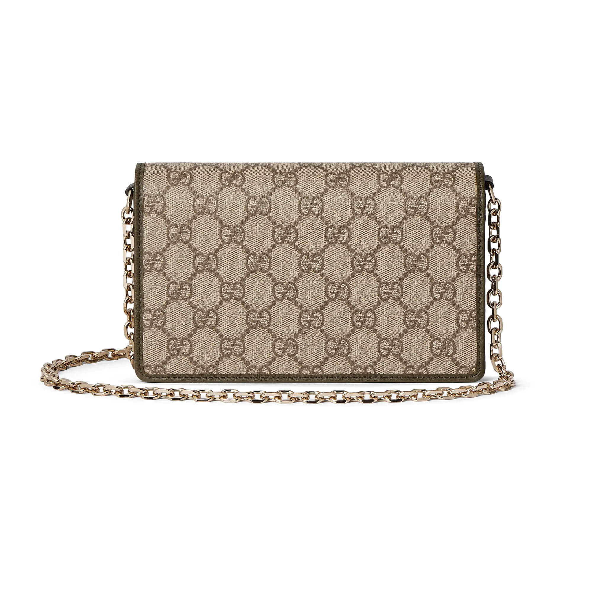 Gucci GG Emblem Wallet On Chain
