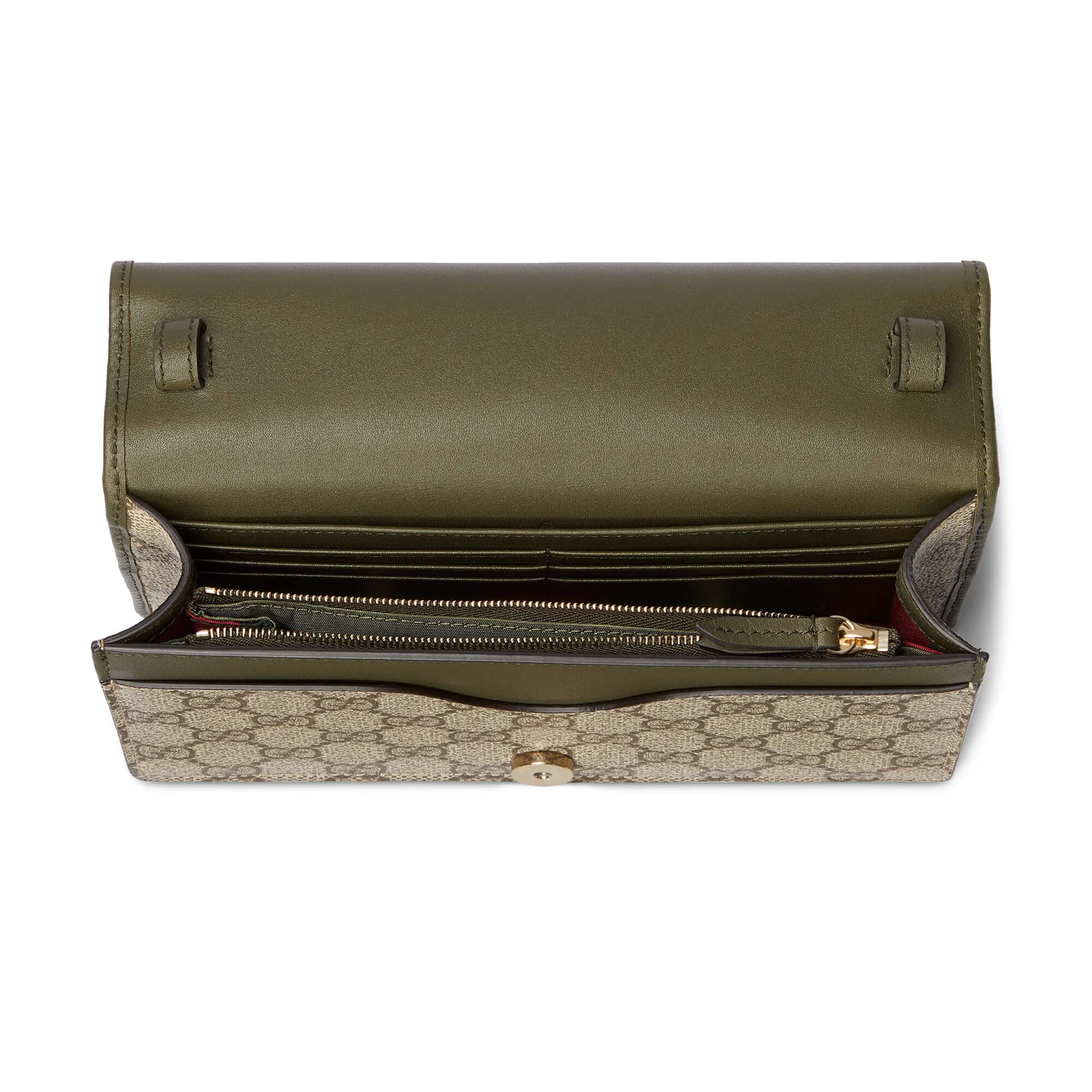 Gucci GG Emblem Wallet On Chain