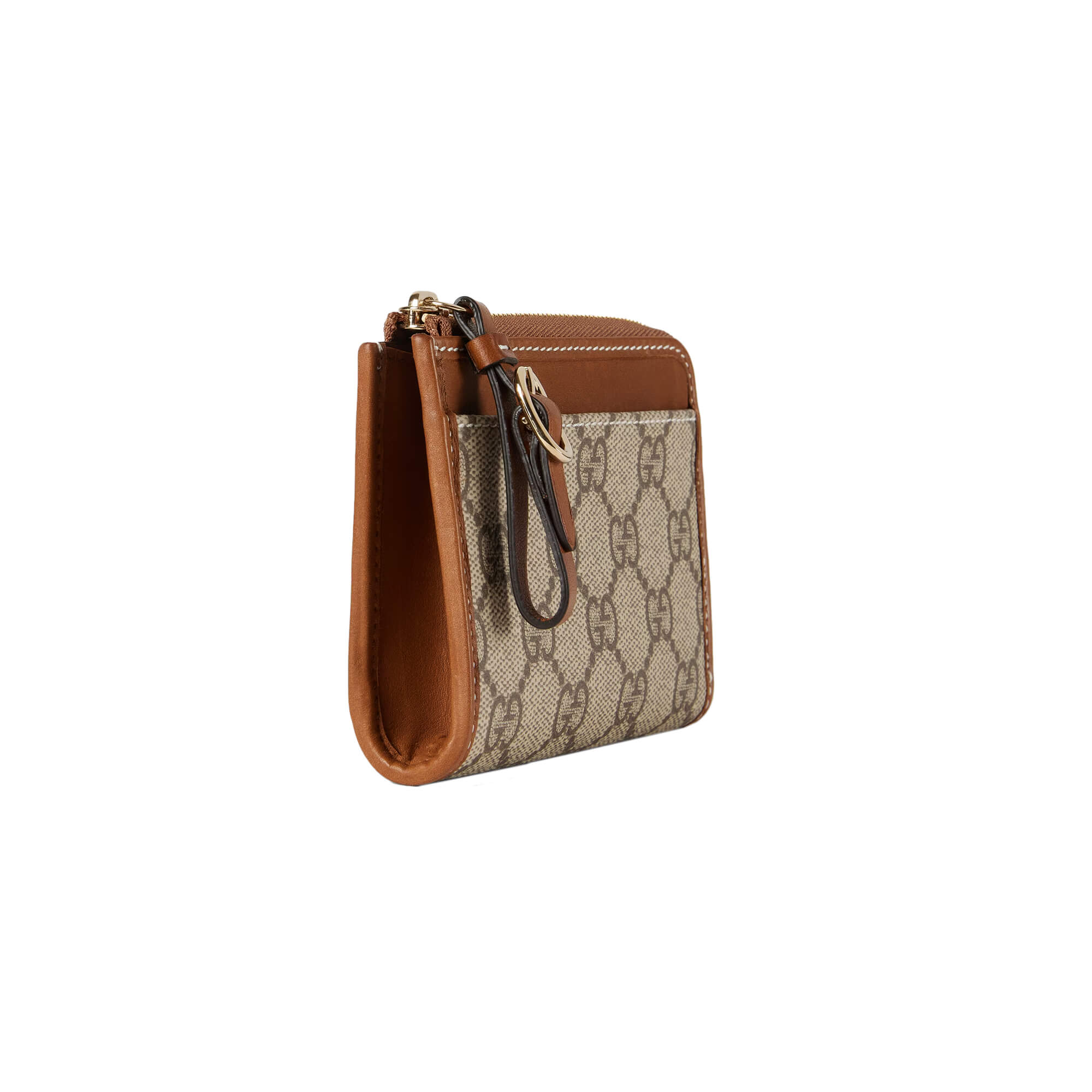 Gucci GG Emblem Zip Card Case