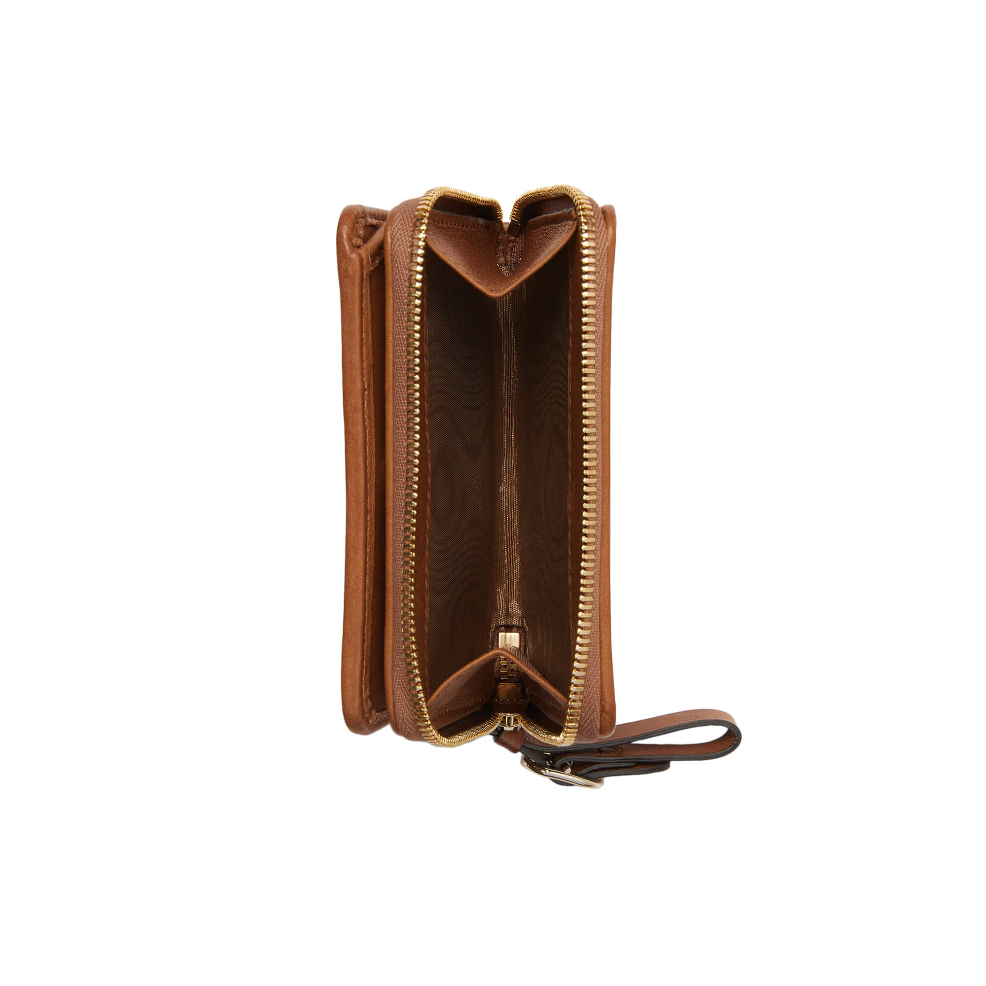 Gucci GG Emblem Zip Mini Wallet