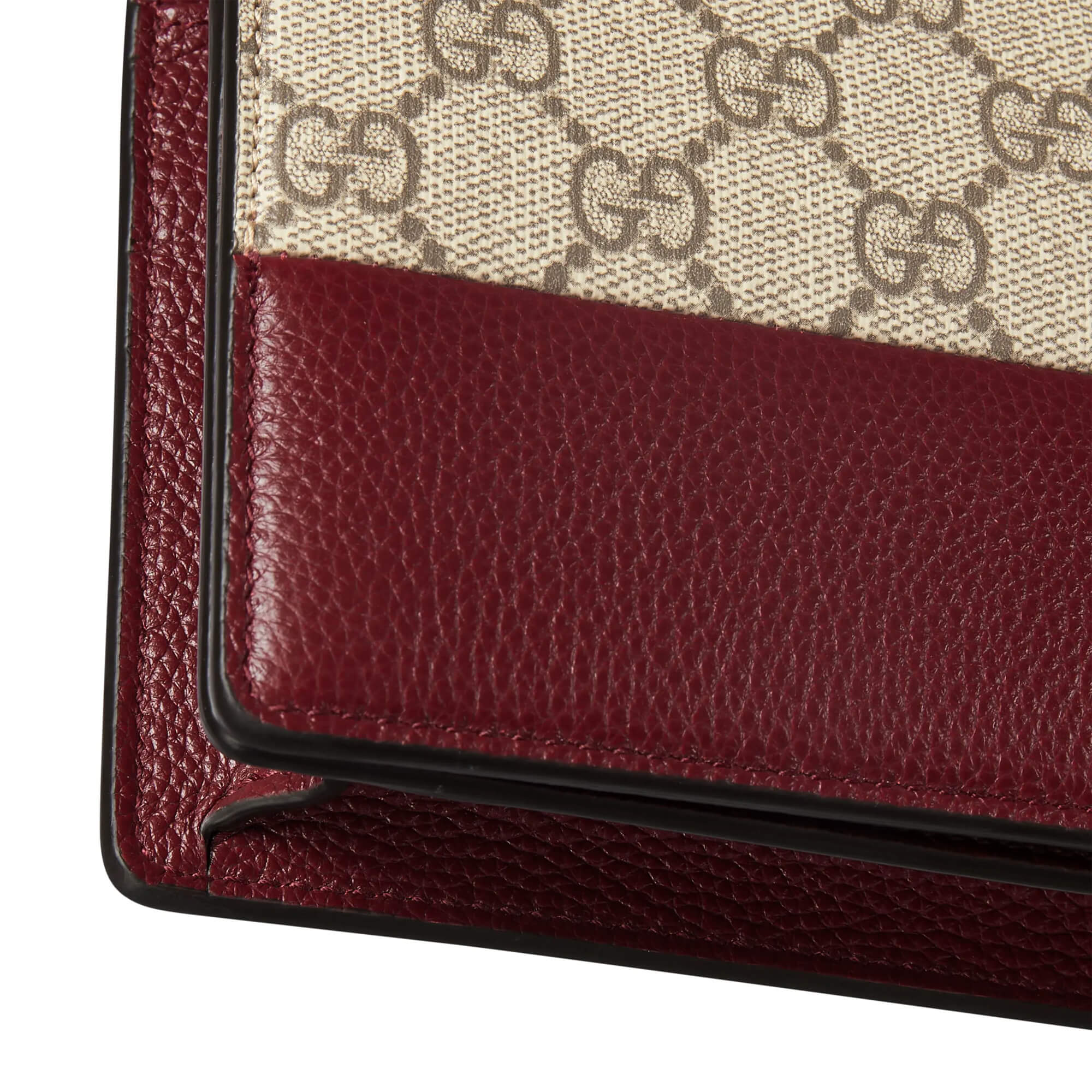 Gucci GG Marmont Bi-color Wallet On Chain