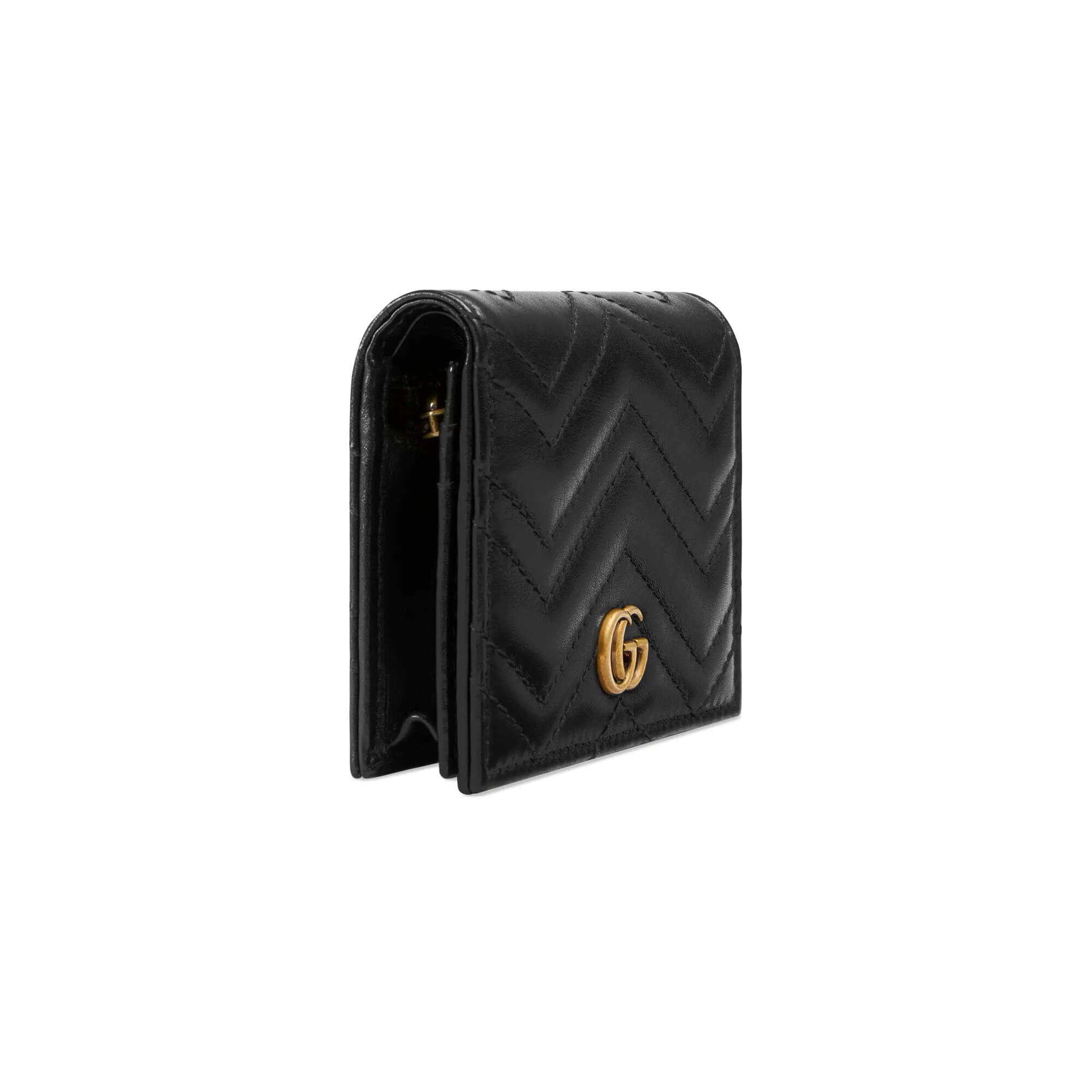 Gucci GG Marmont Matelassé Card Case Wallet