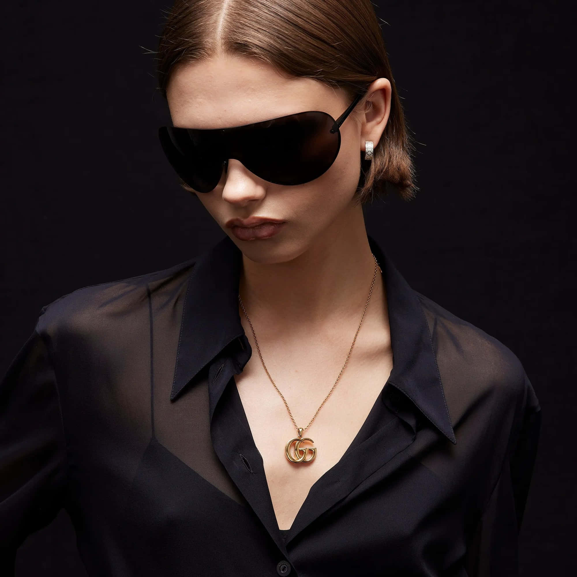 Gucci GG Marmont Pendant Necklace