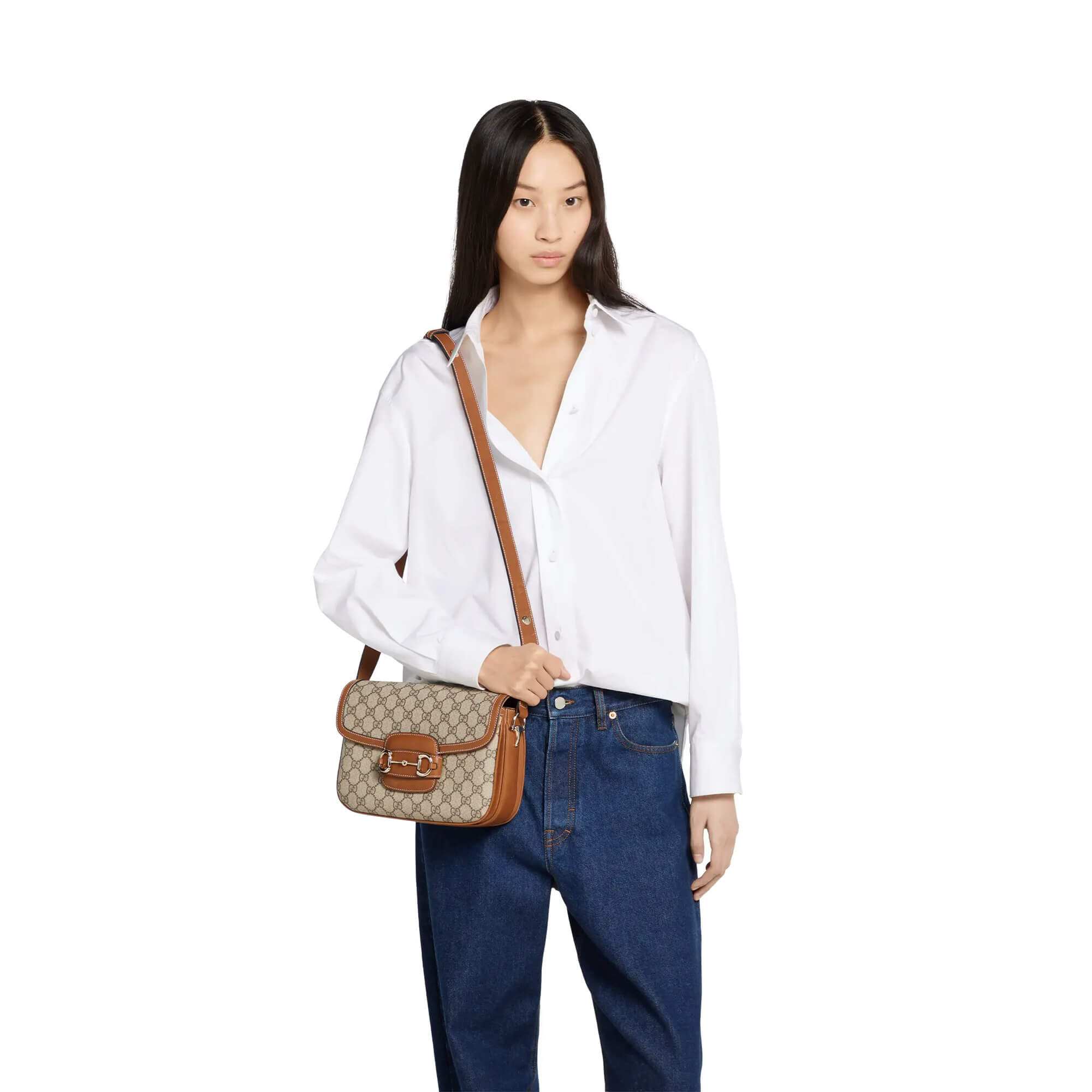 Gucci Horsebit 1955 Soft Medium Shoulder Bag
