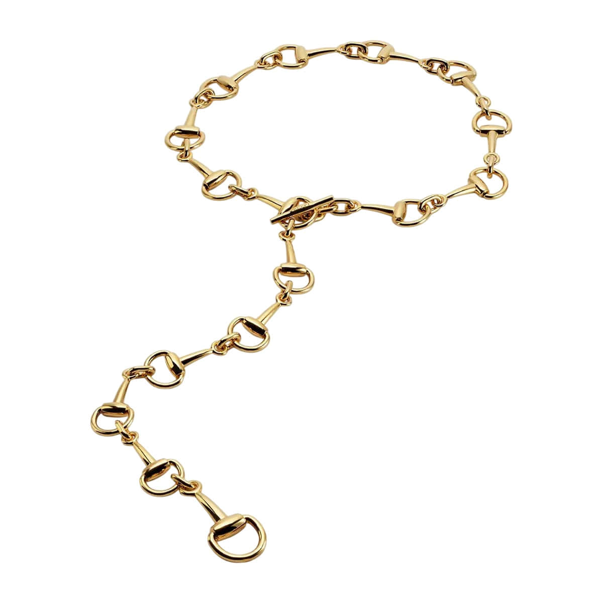 Gucci Horsebit Lariat Necklace