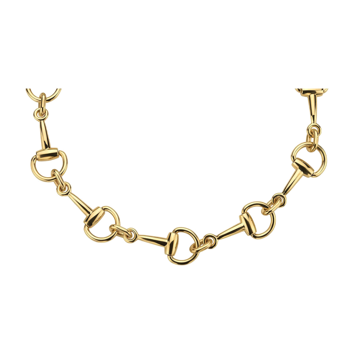 Gucci Horsebit Motif Necklace