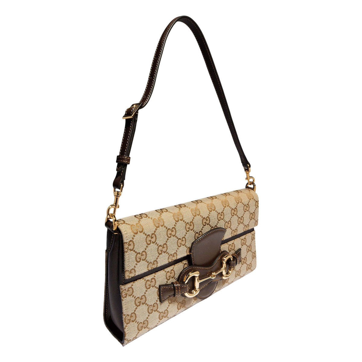 Gucci Horsebit Ristretto Medium Shoulder Bag