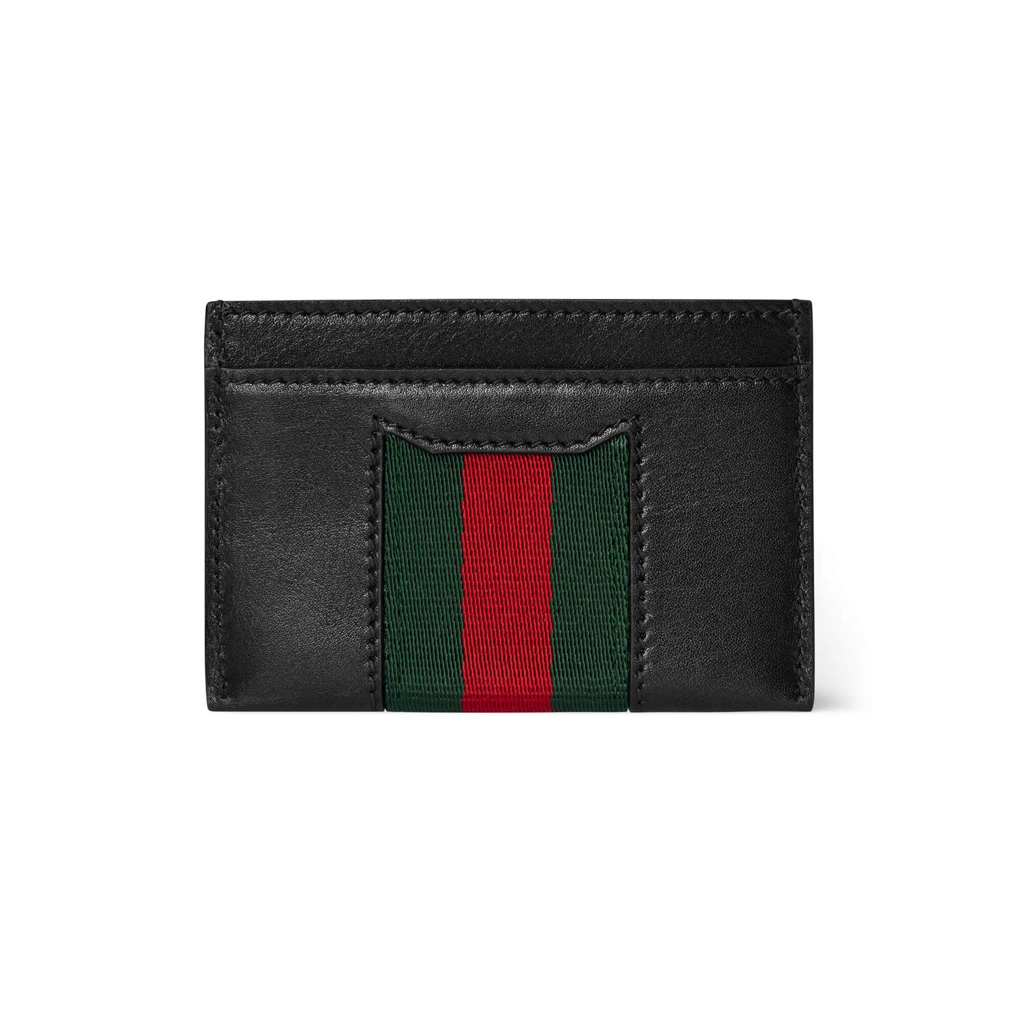 Gucci Horsebit Web Card Case