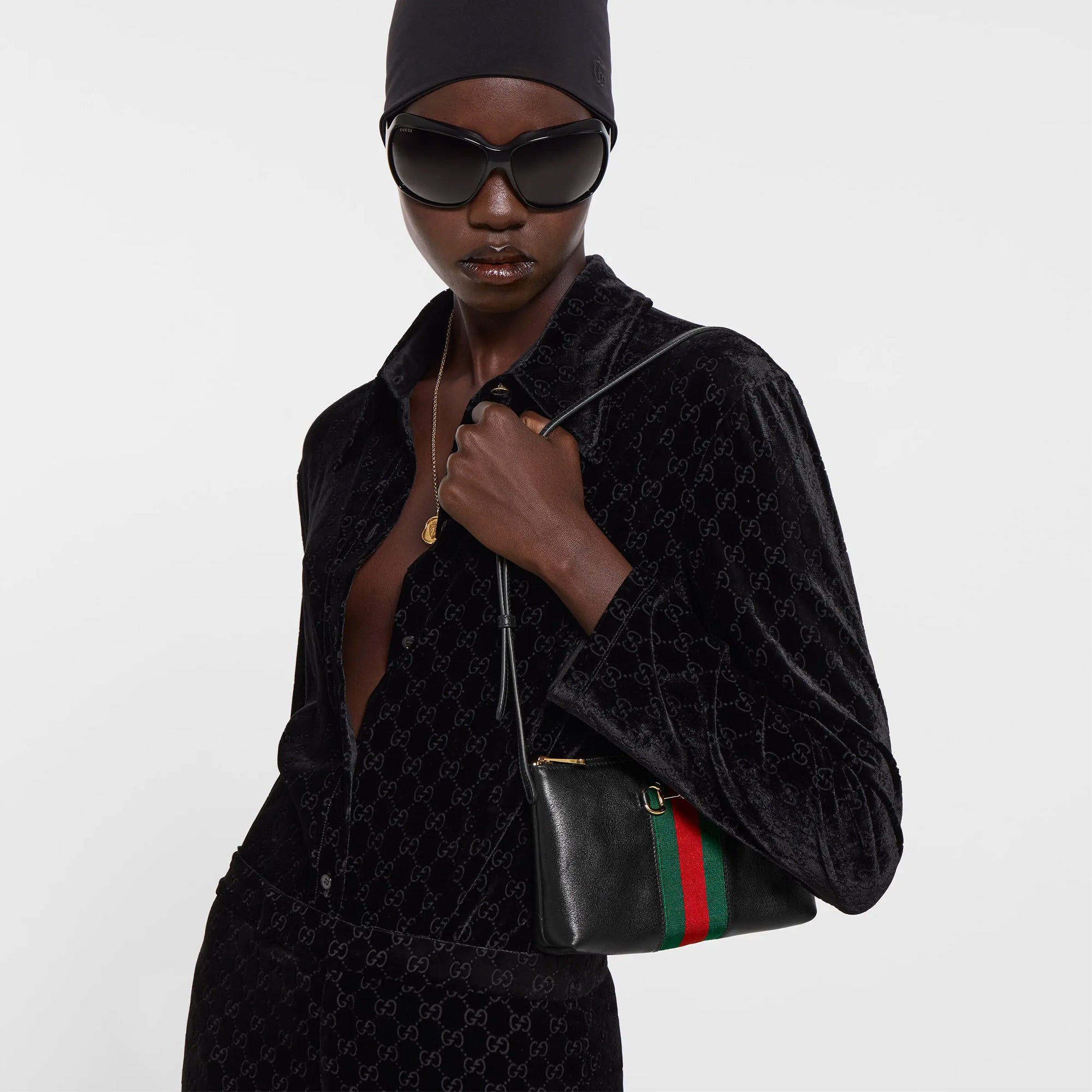 Gucci Horsebit Web Mini Bag