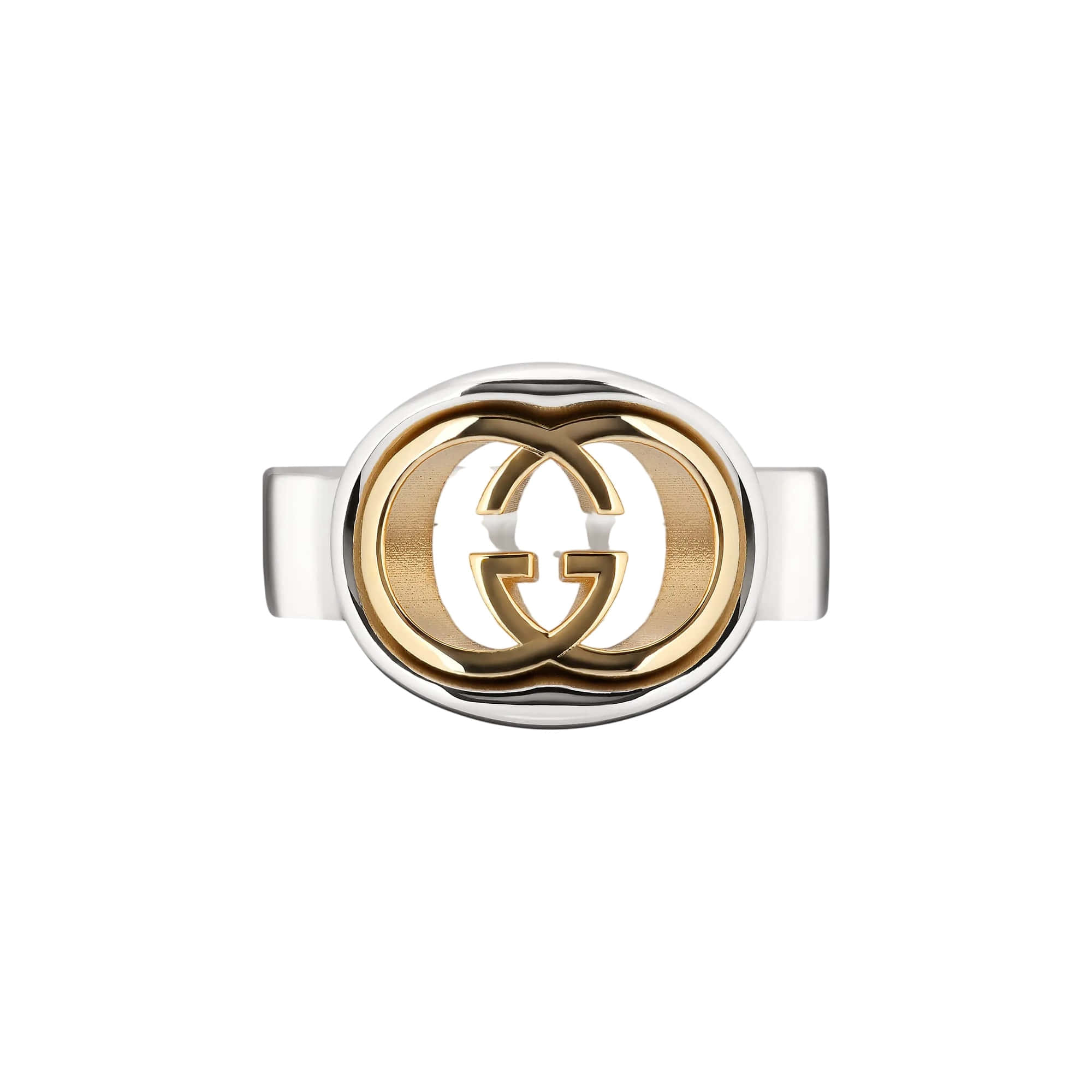 Gucci Interlocking Cut-out Ring