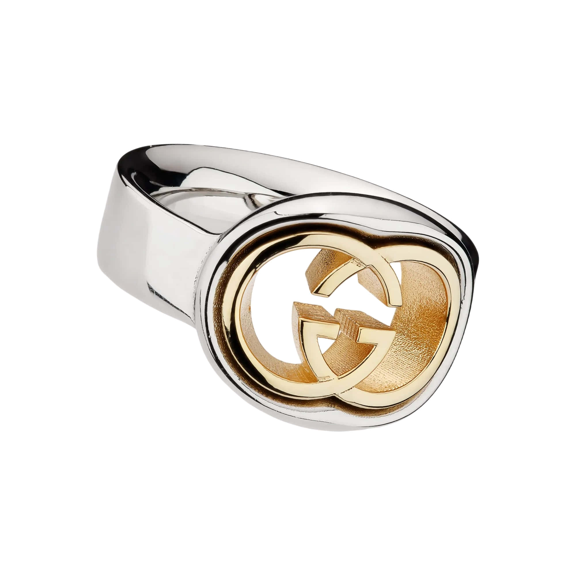 Gucci Interlocking Cut-out Ring