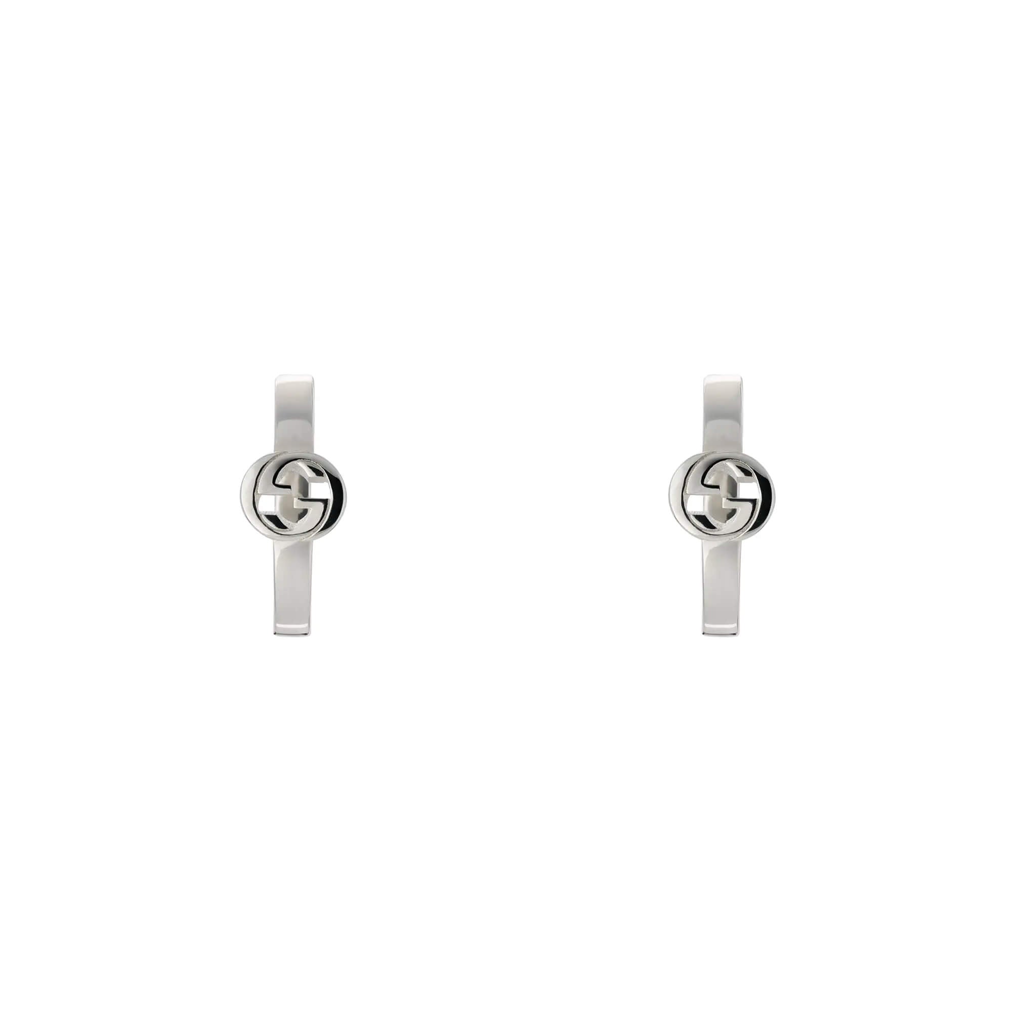 Gucci Interlocking Hoop Earrings