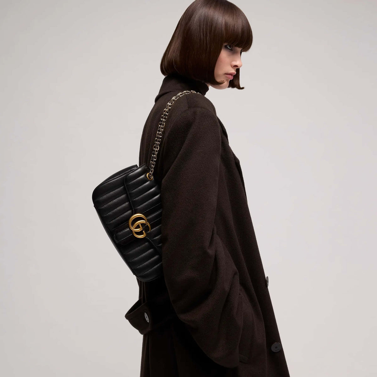 Gucci Jetset GG Marmont Medium Shoulder Bag