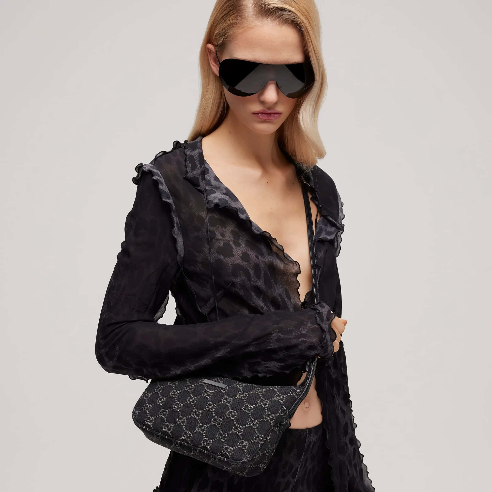 Gucci Lady Lunetta Small Shoulder Bag