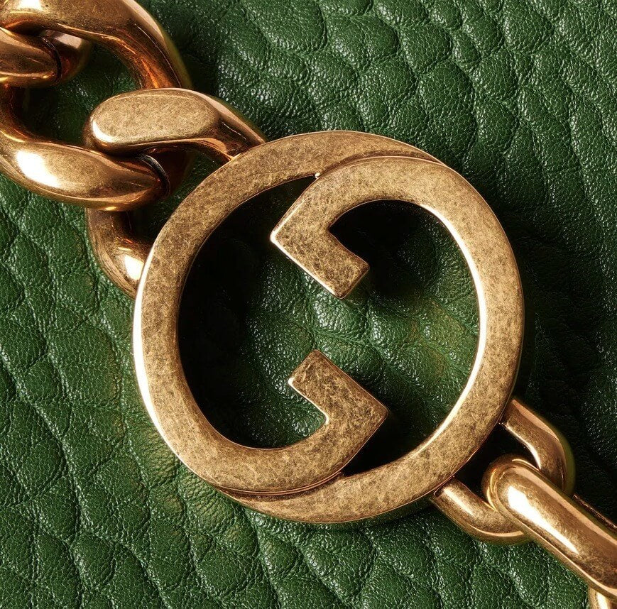 Gucci Large Shoulder Bag With Chain