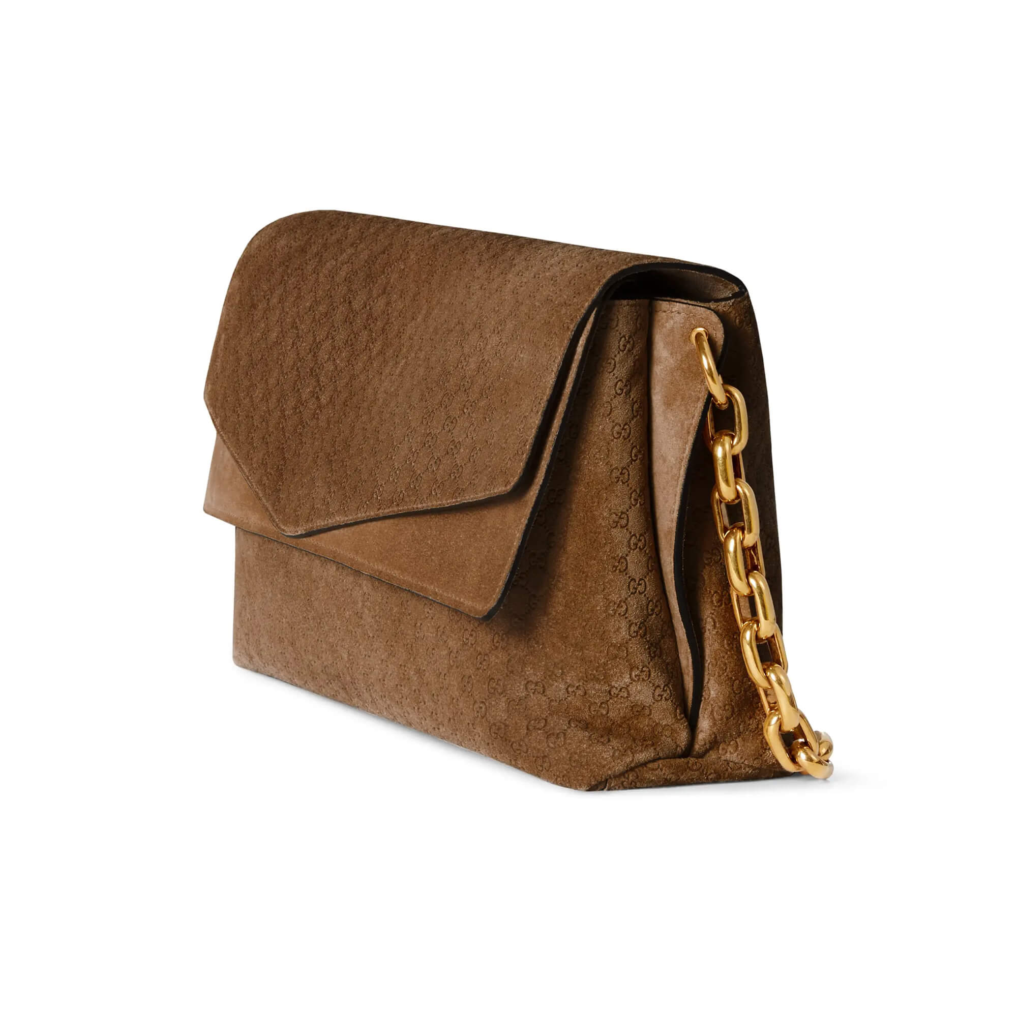 Gucci Large Shoulder Bag With Chain