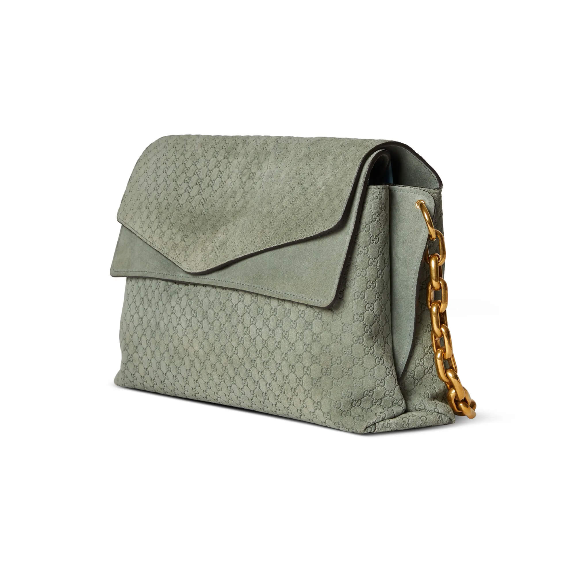 Gucci Large Shoulder Bag With Chain