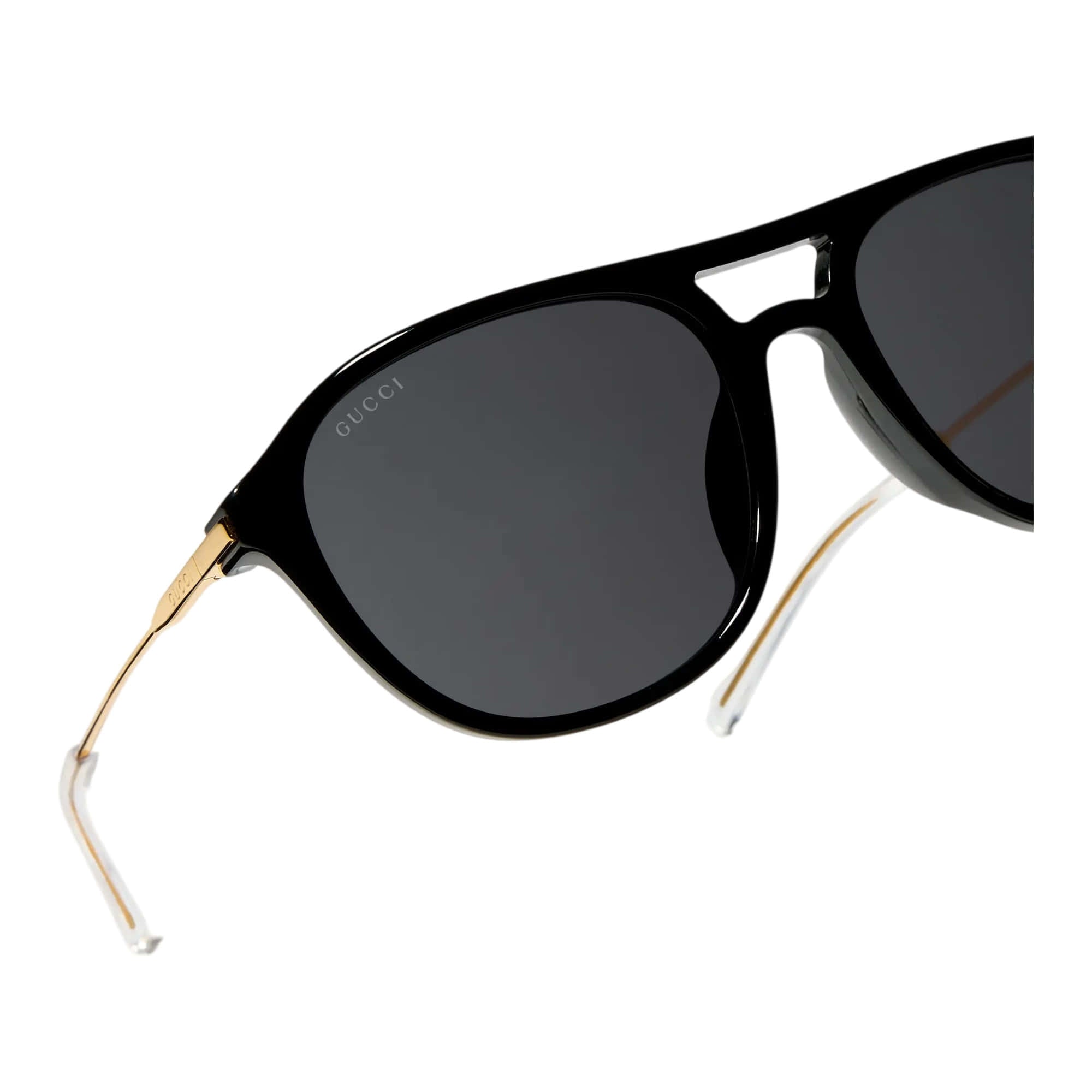 Gucci Low Nose Bridge Fit Navigator Sunglasses