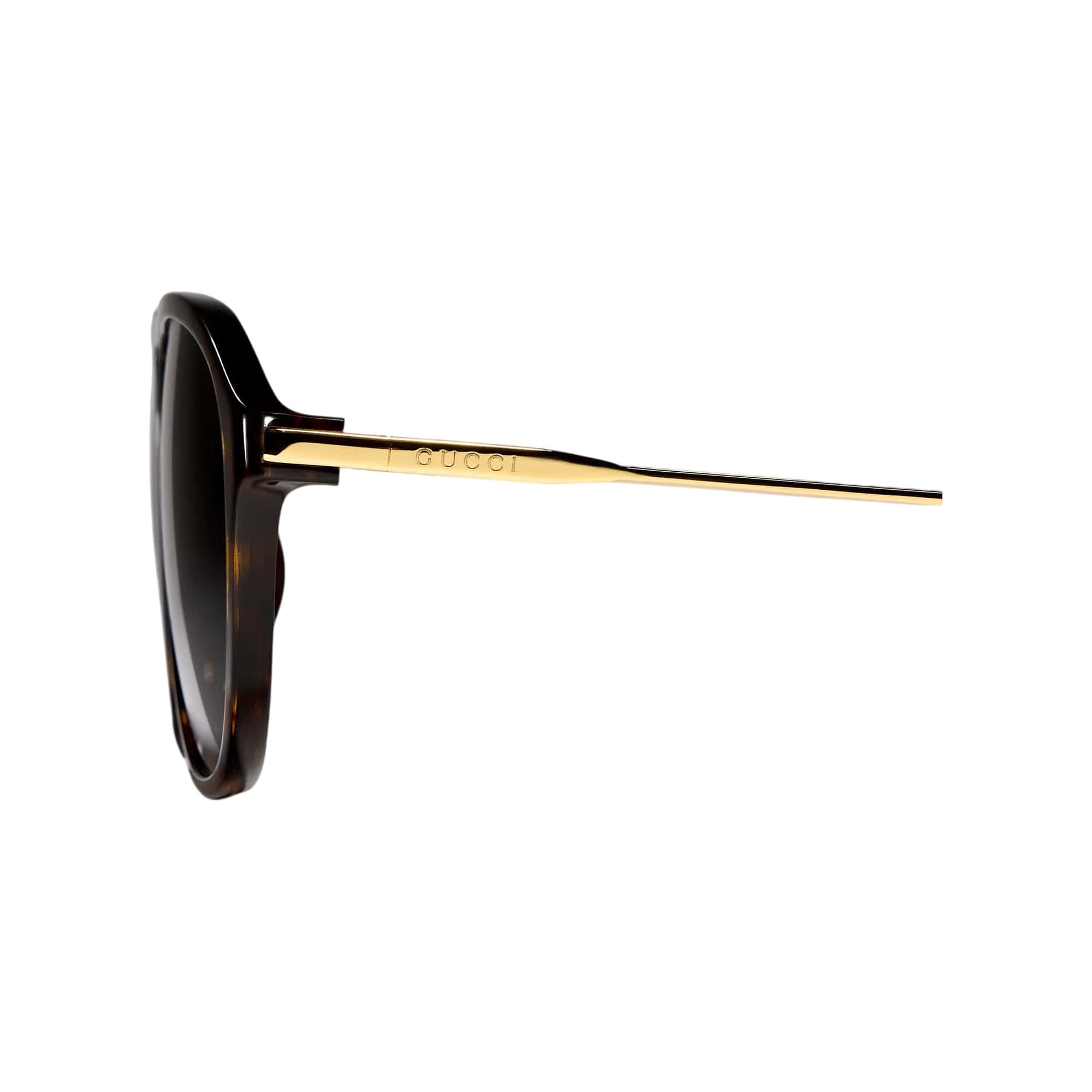 Gucci Low Nose Bridge Fit Navigator Sunglasses