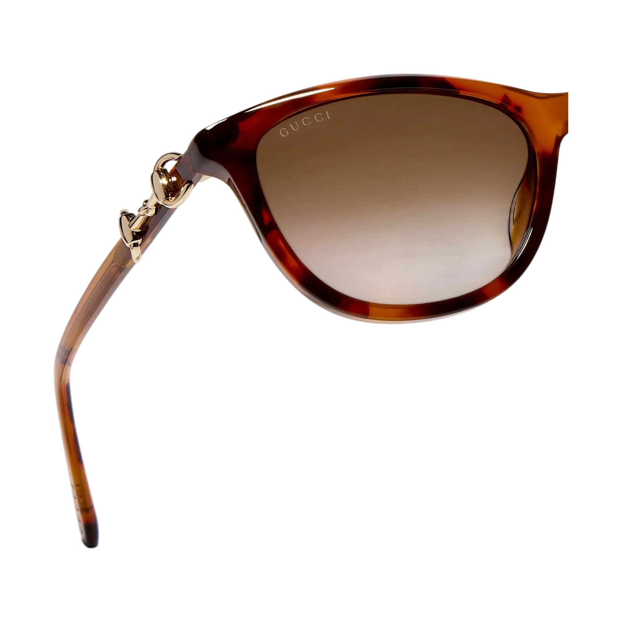 Gucci Low Nose Bridge Fit Round Sunglasses