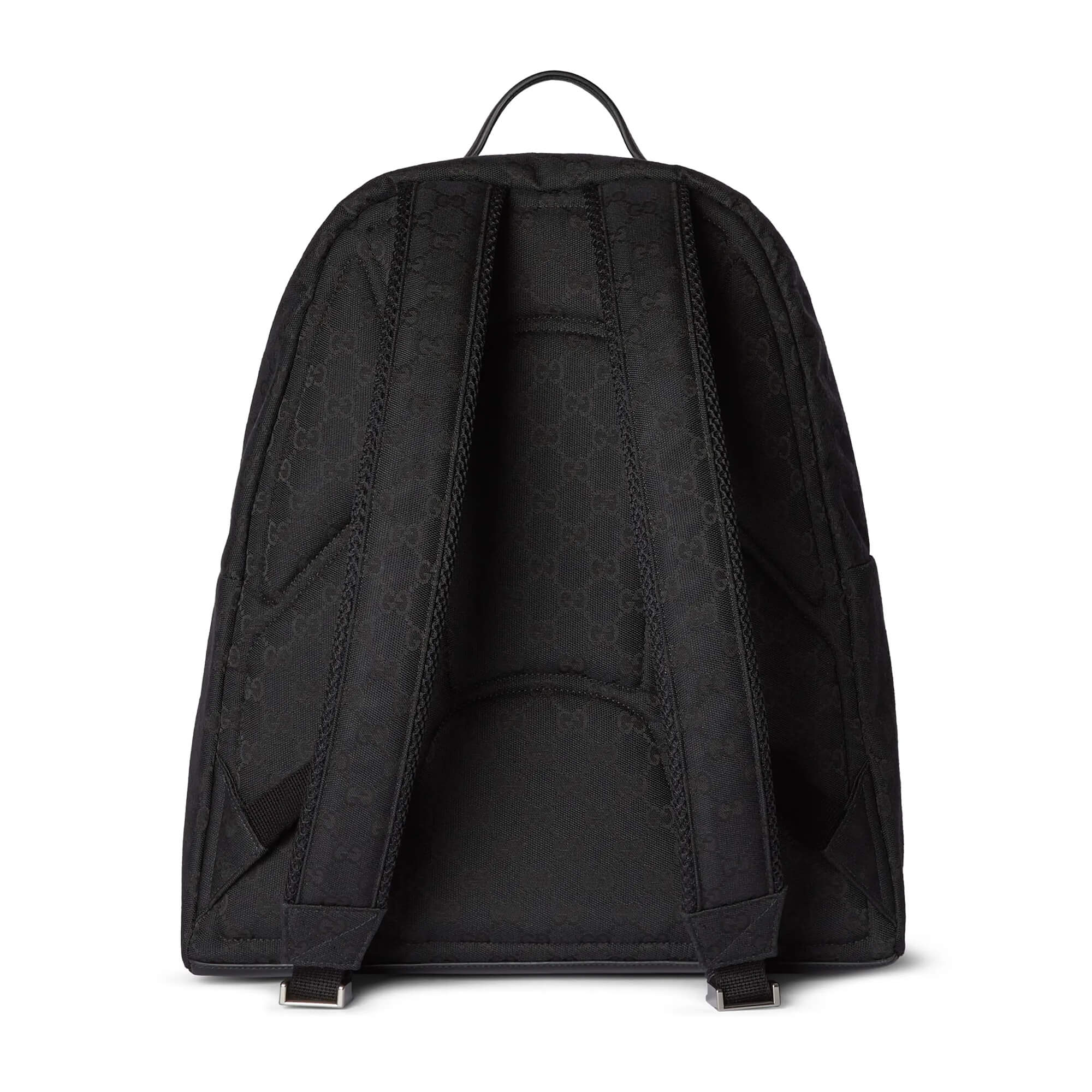 Gucci Medium GG Backpack With Web