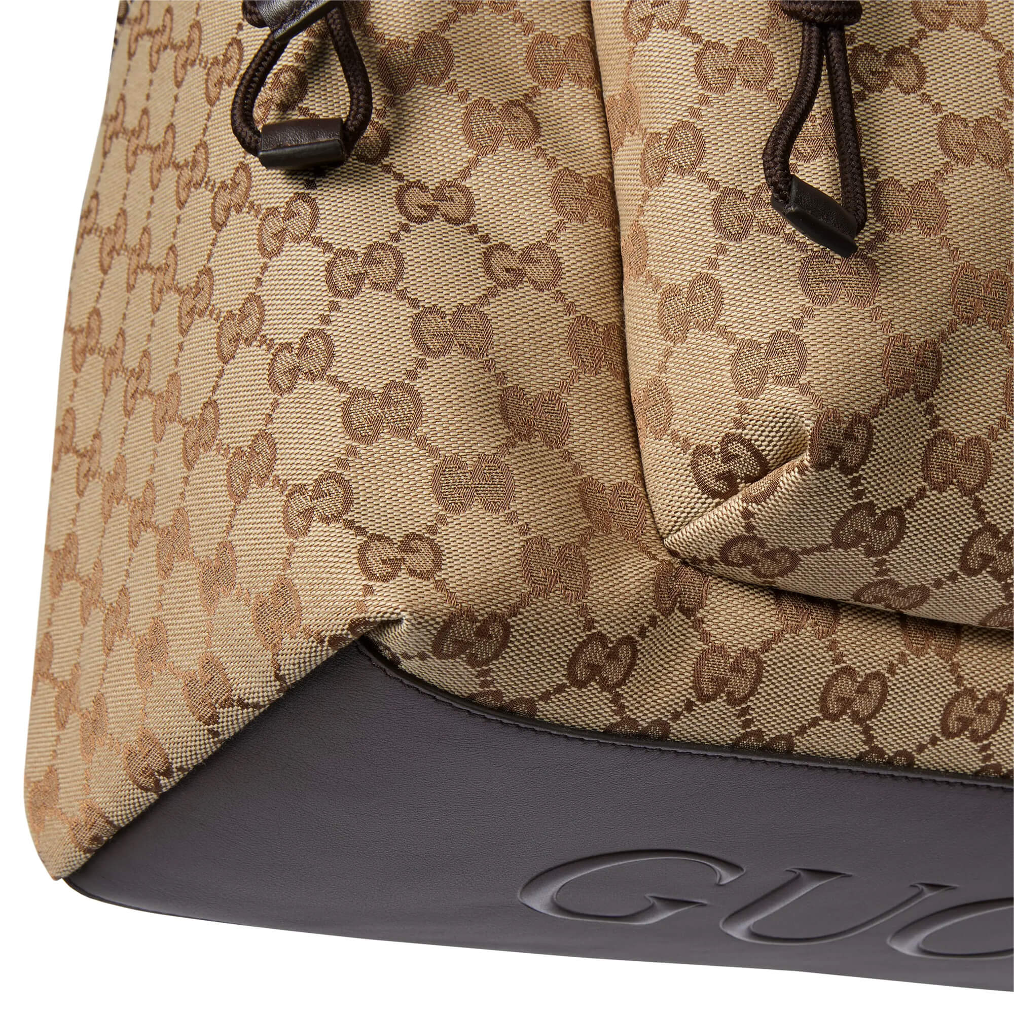 Gucci Medium GG Backpack With Web