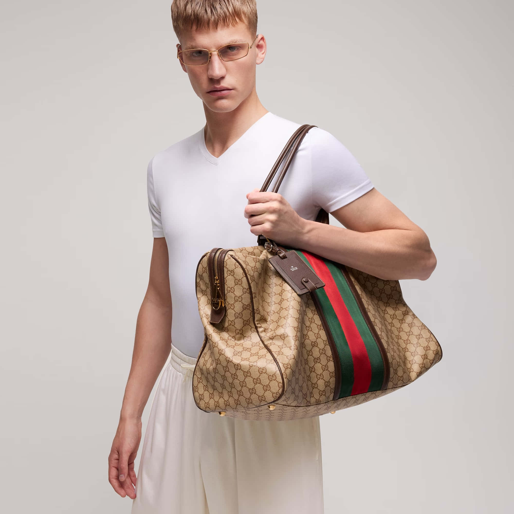 Gucci Medium GG Duffle Bag