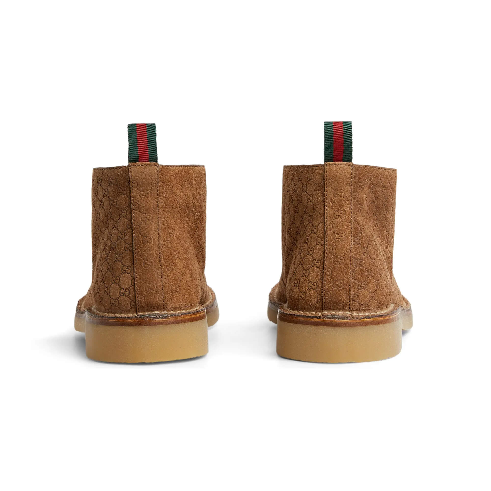Gucci Men's Ankle Boot With Web