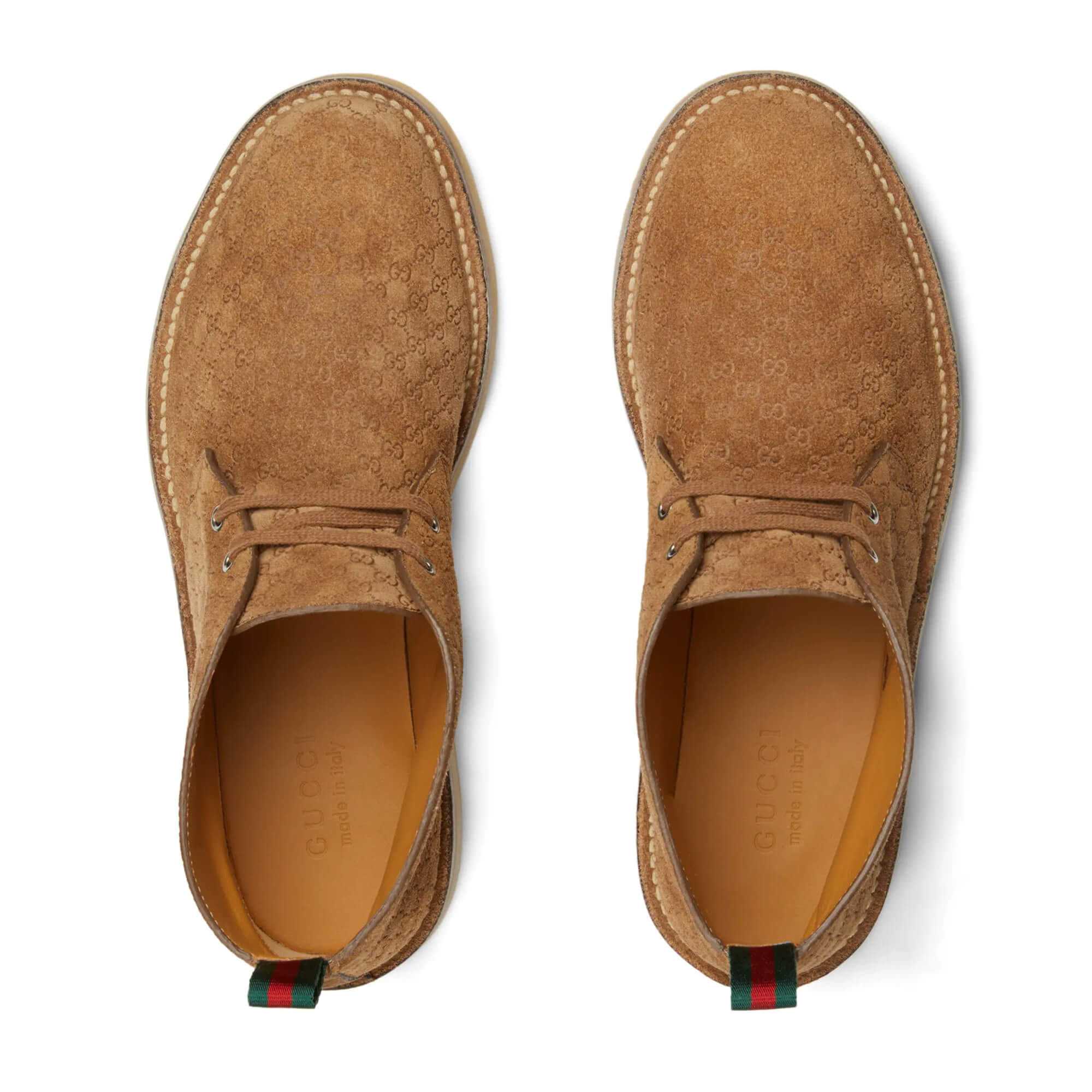 Gucci Men's Ankle Boot With Web