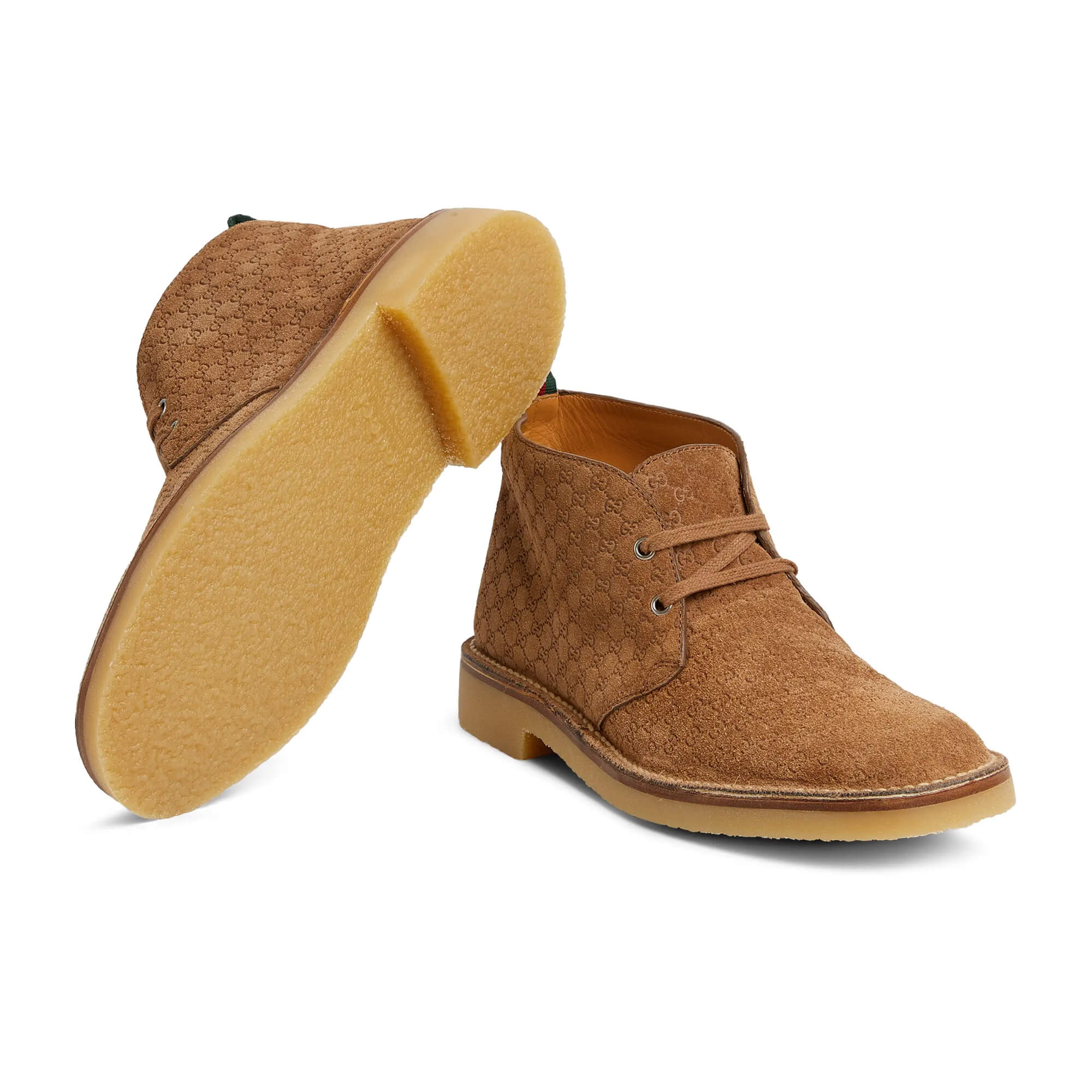 Gucci Men's Ankle Boot With Web