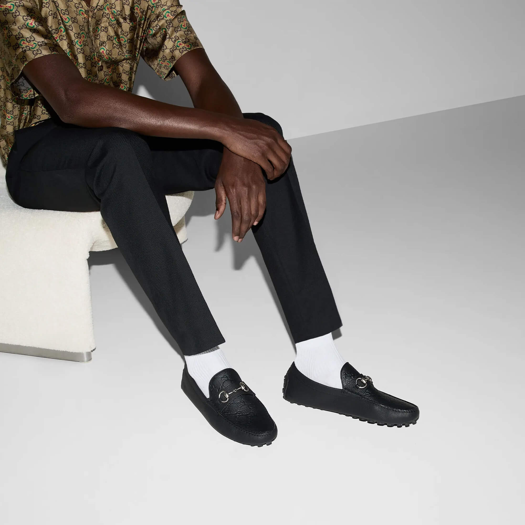 Gucci Men's Driver With Horsebit