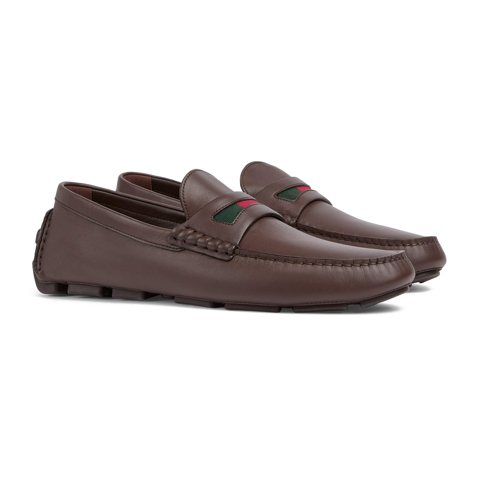 Gucci Men's Driver With Web Detail