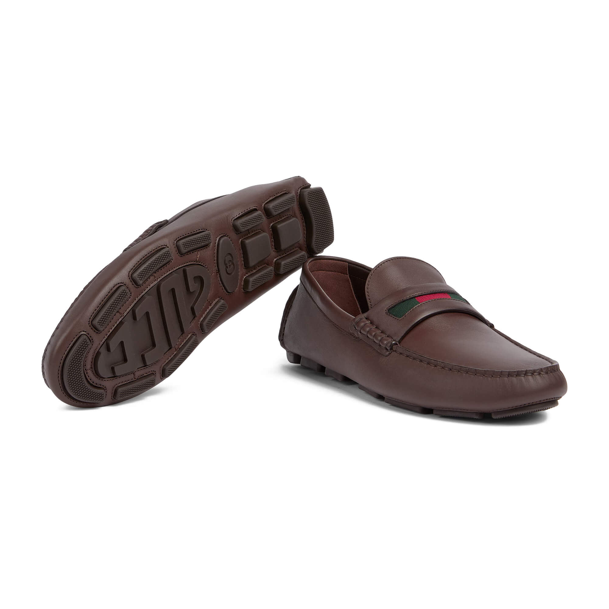 Gucci Men's Driver With Web Detail