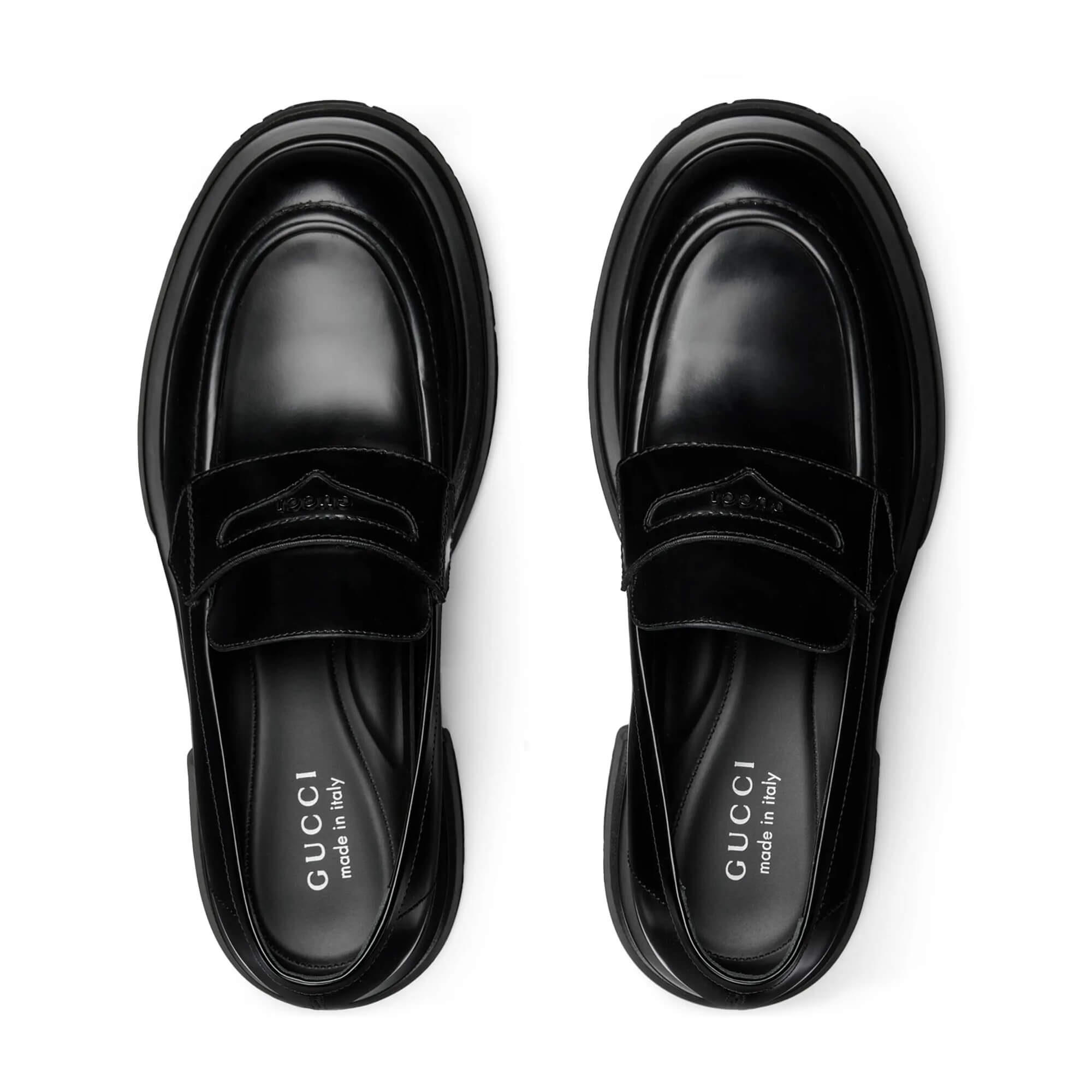 Gucci Men's Loafer With Tonal Logo