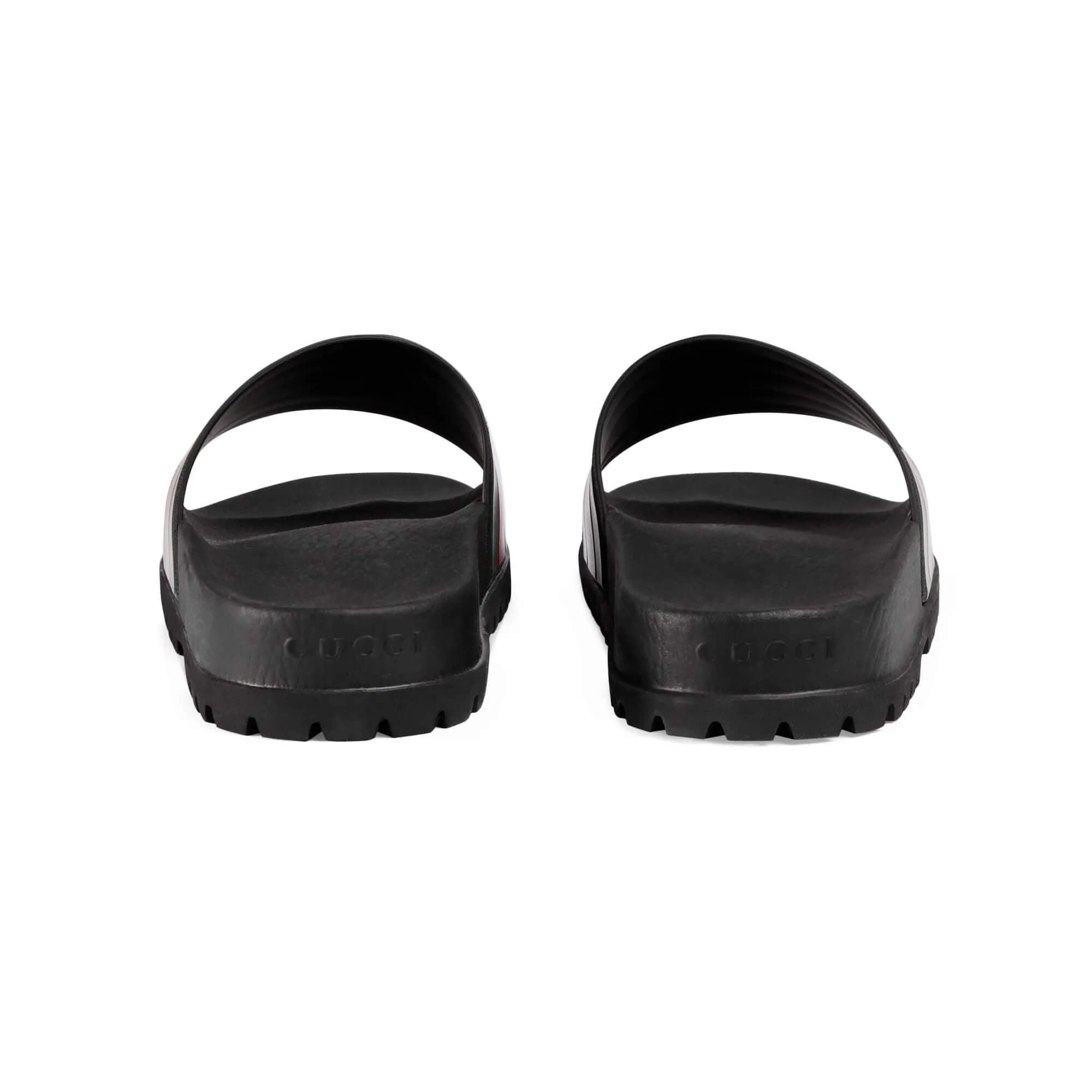 Gucci Men's Slide Sandal With Web