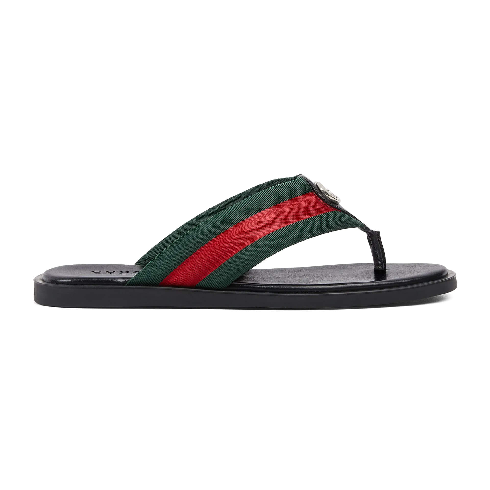 Gucci Men's Thong Sandal With Interlocking G