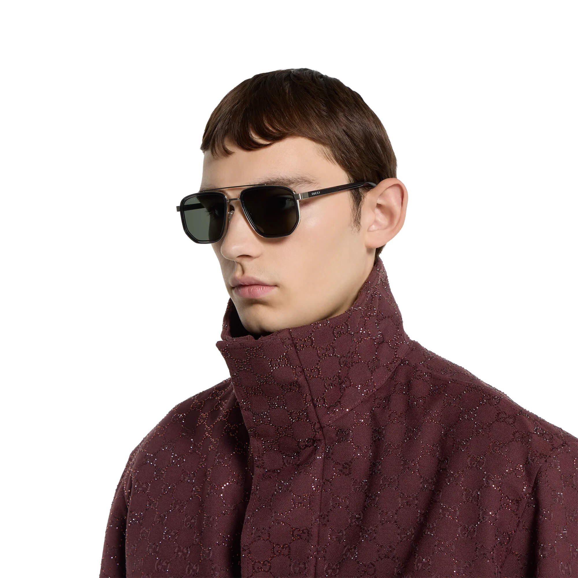 Gucci Navigator Frame Sunglasses