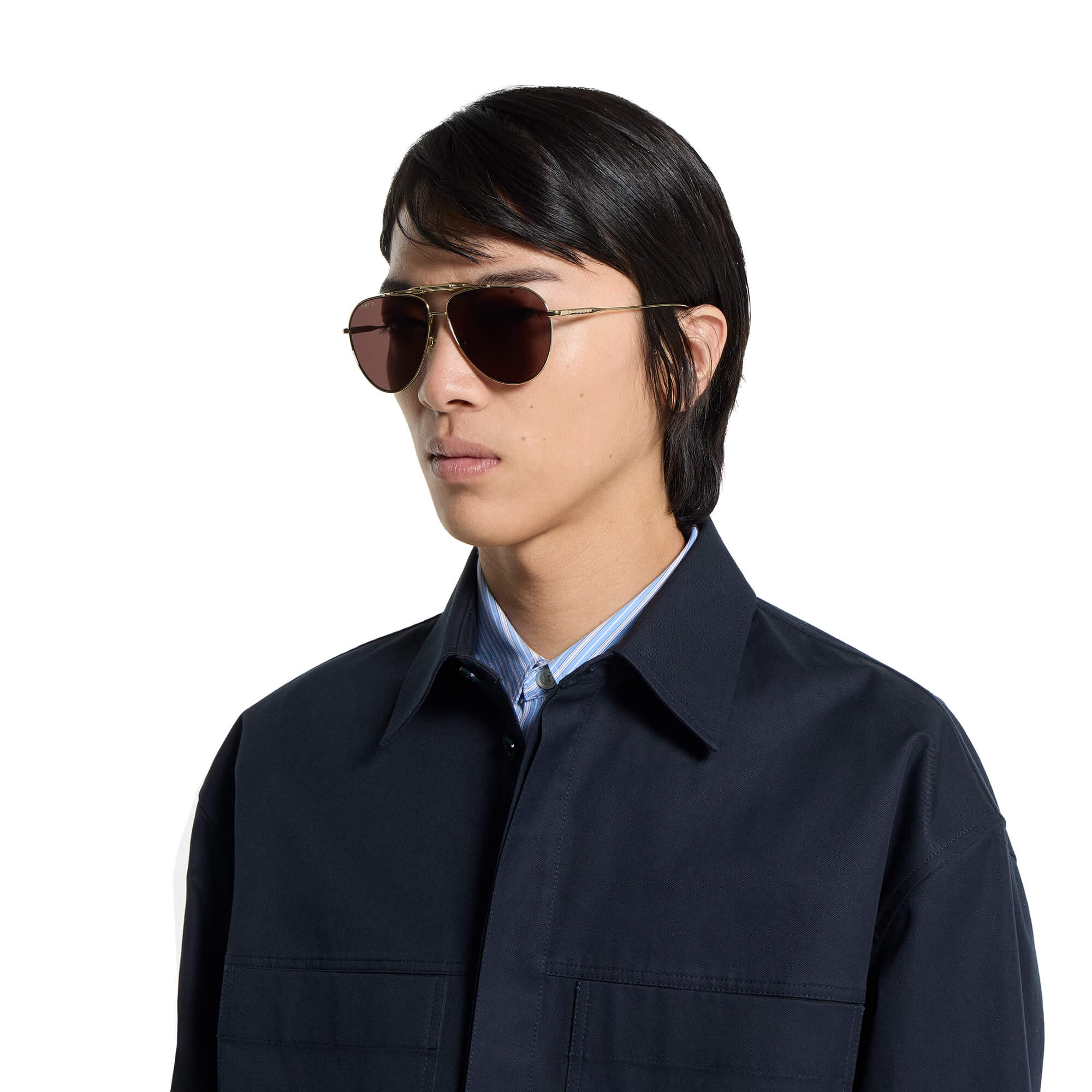 Gucci Pilot Sunglasses