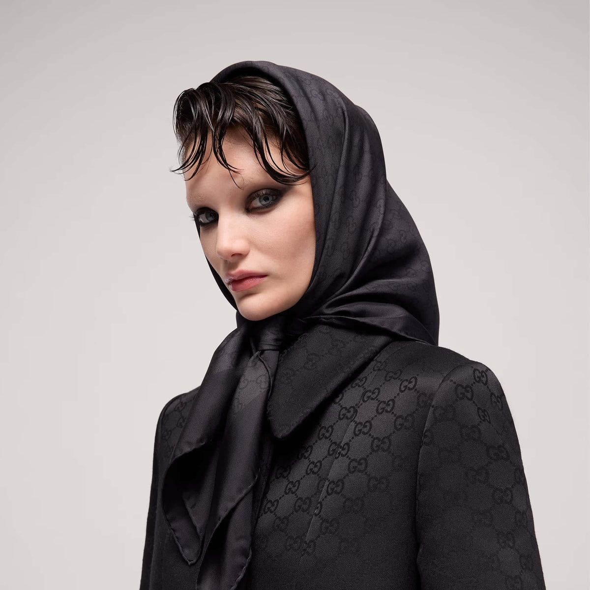 Gucci Printed Silk Twill Carré