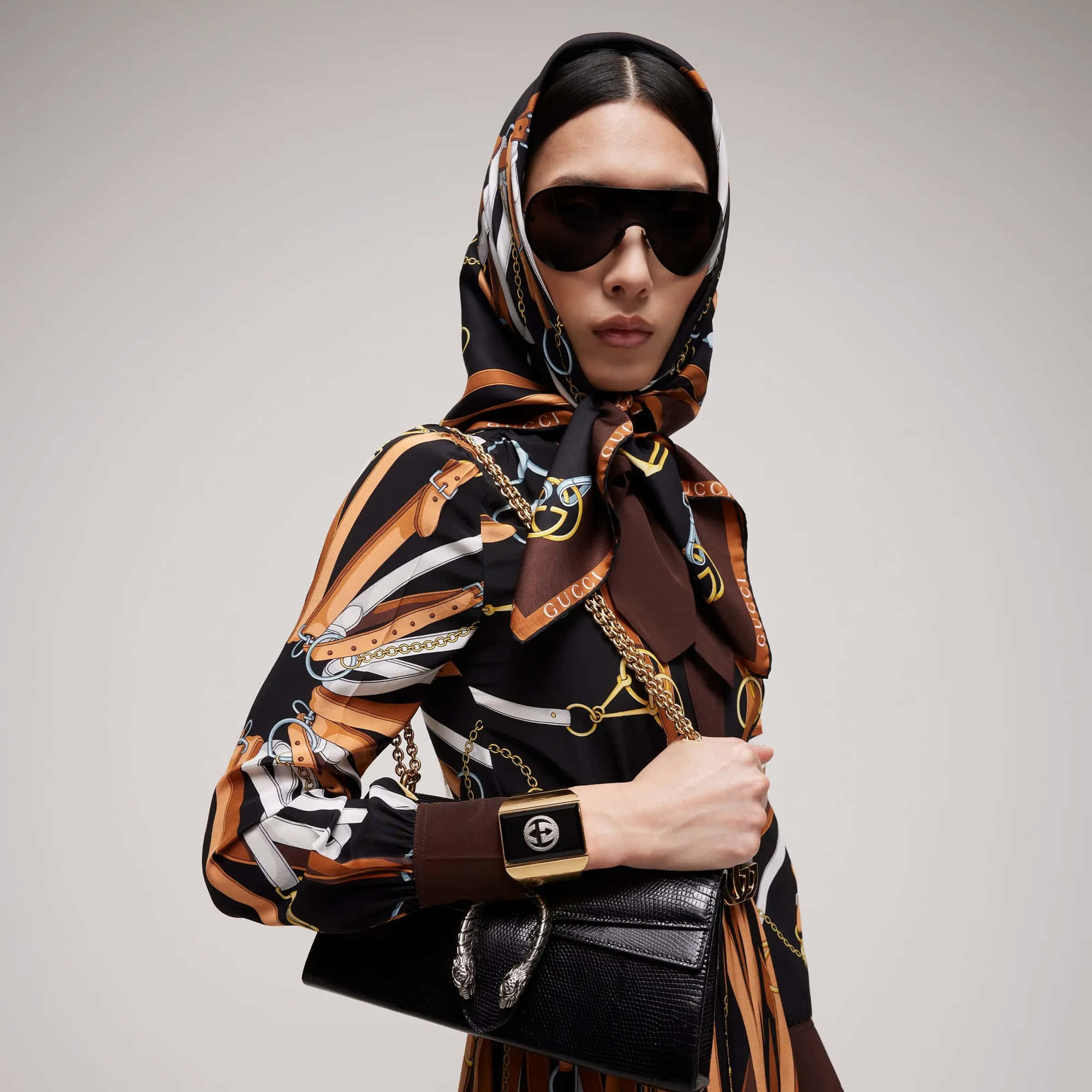 Gucci Printed Carré