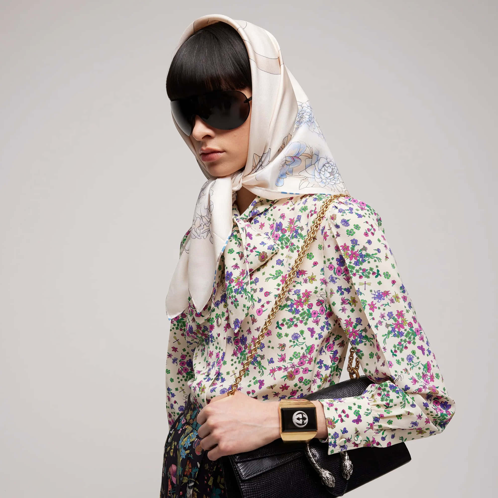 Gucci Printed Carré