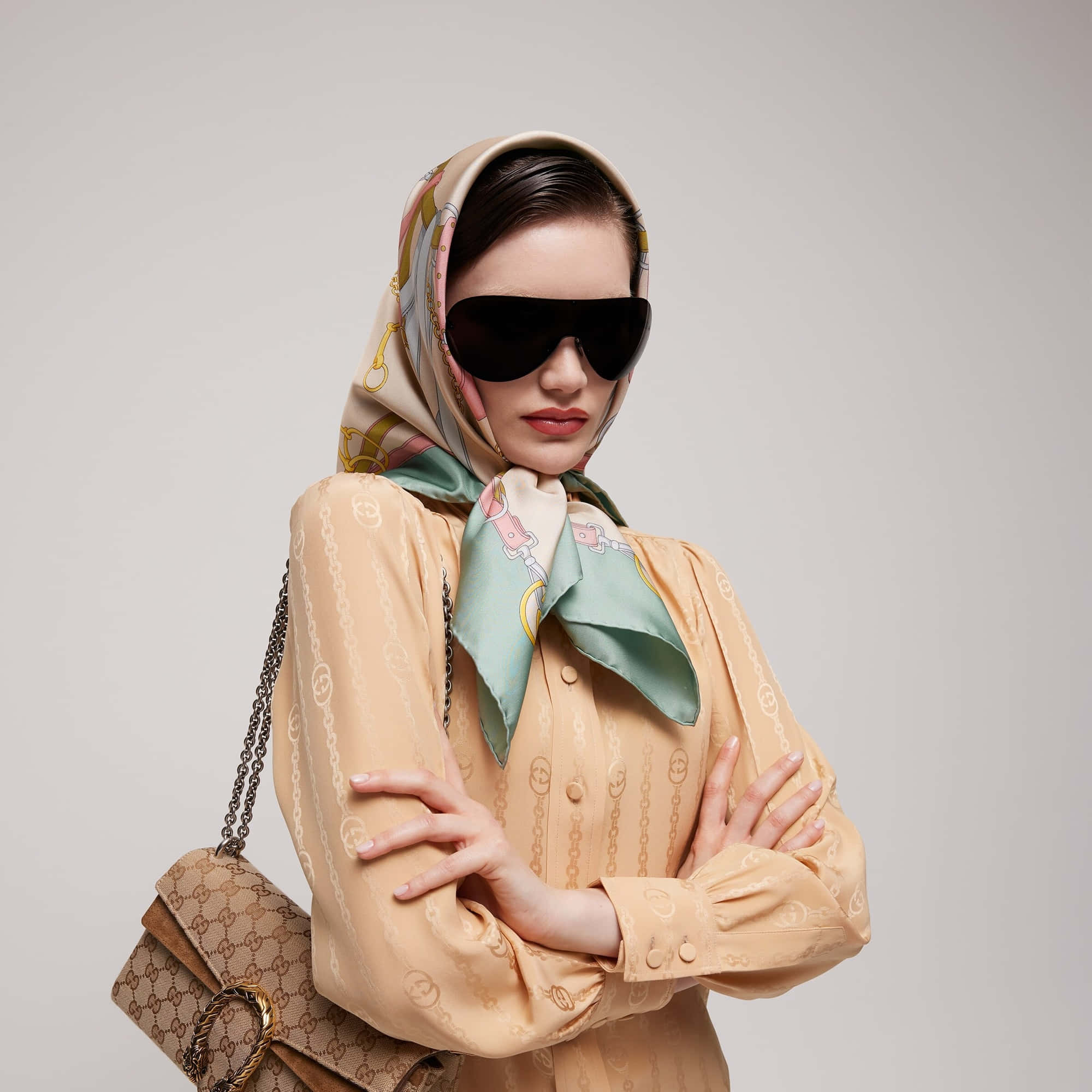 Gucci Printed Carré