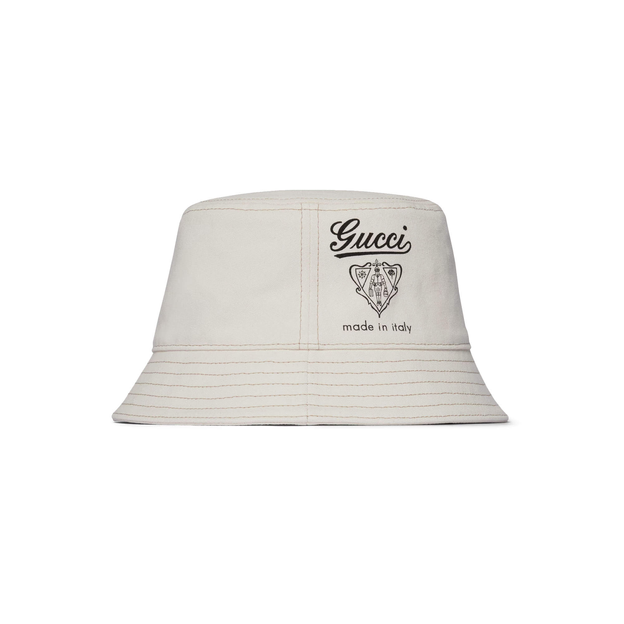 Gucci Printed Cotton Canvas Bucket Hat