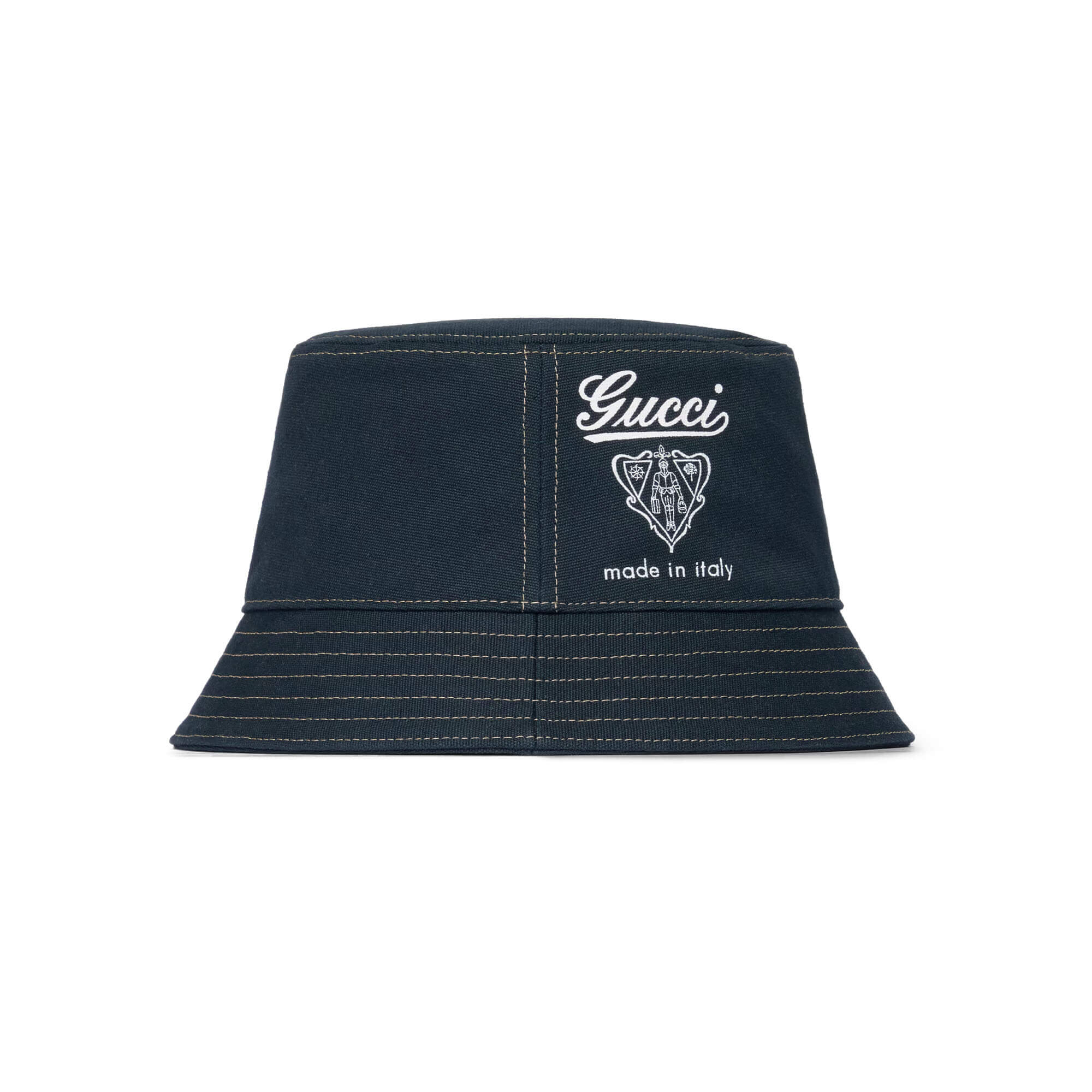 Gucci Printed Cotton Canvas Bucket Hat